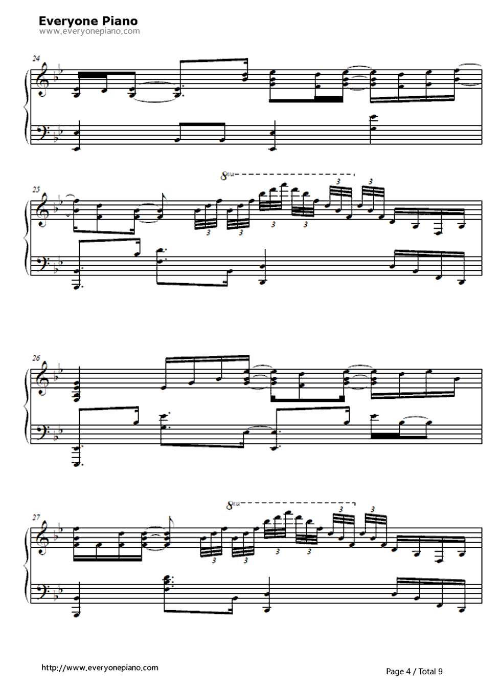 Rocket_Man钢琴谱_Elton_John