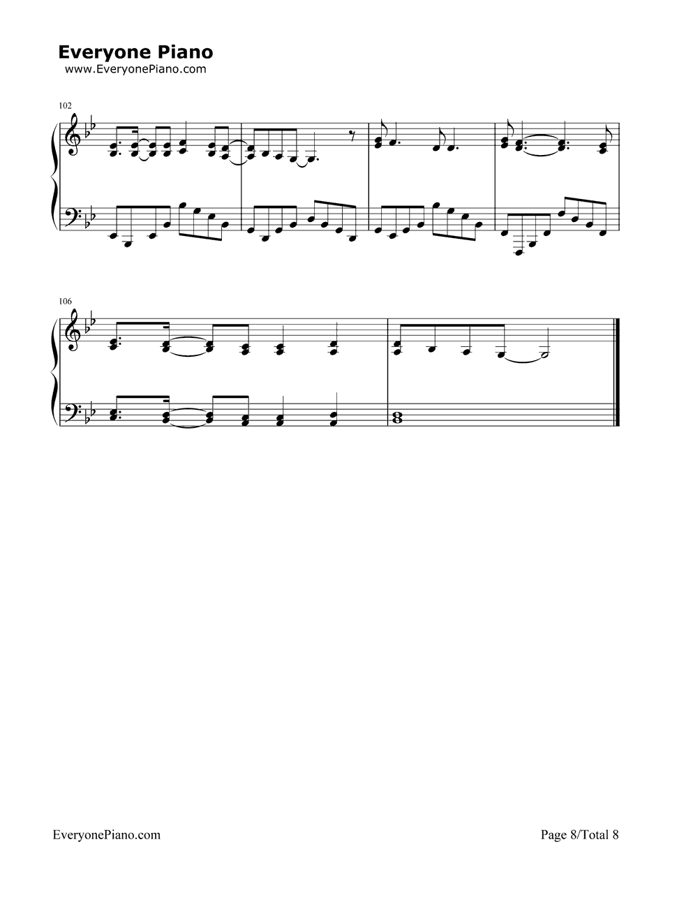Chop_Suey钢琴谱_System_of_a_Down