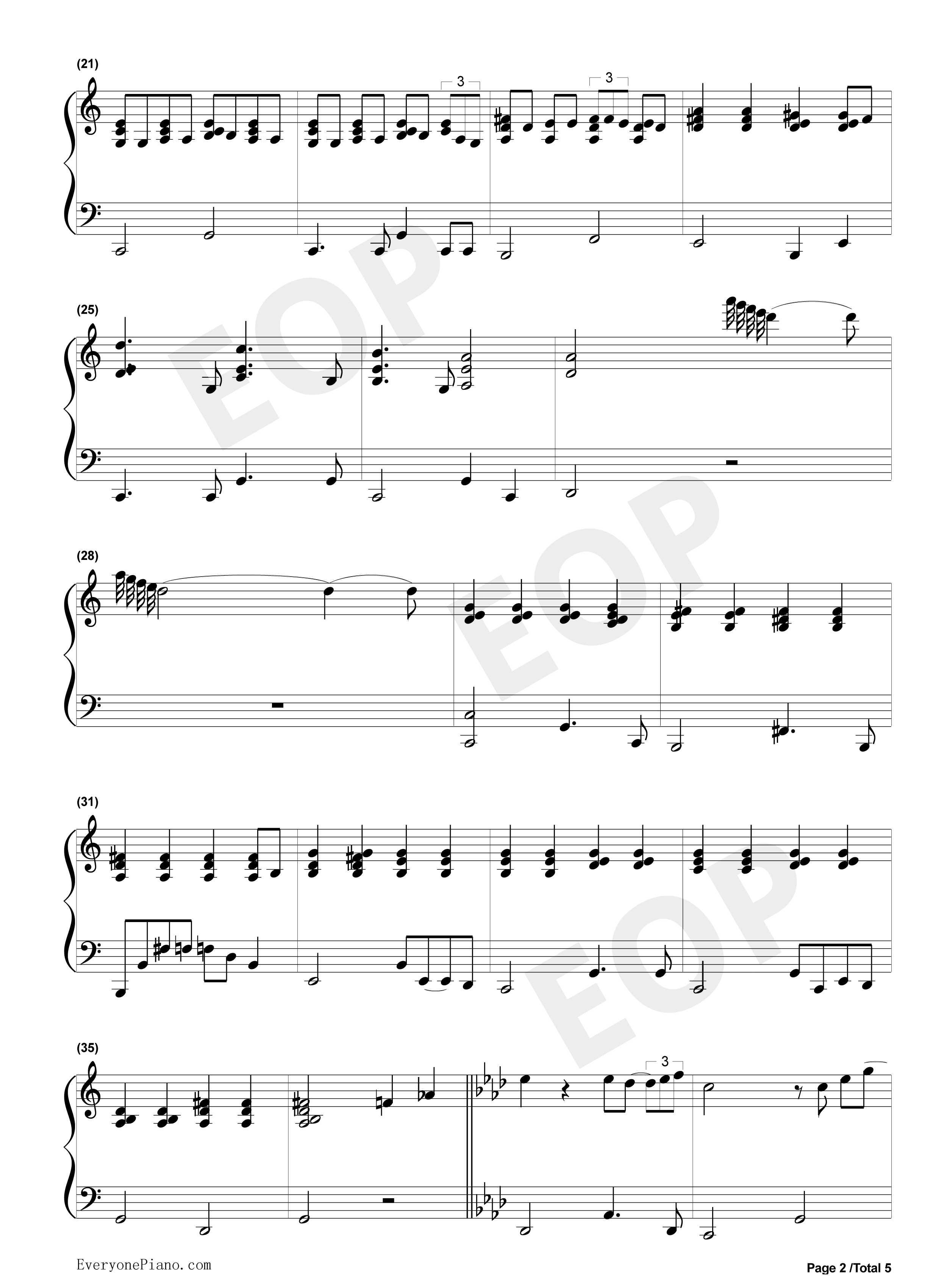 Close_to_You钢琴伴奏版钢琴谱_卡朋特__The_Carpenters