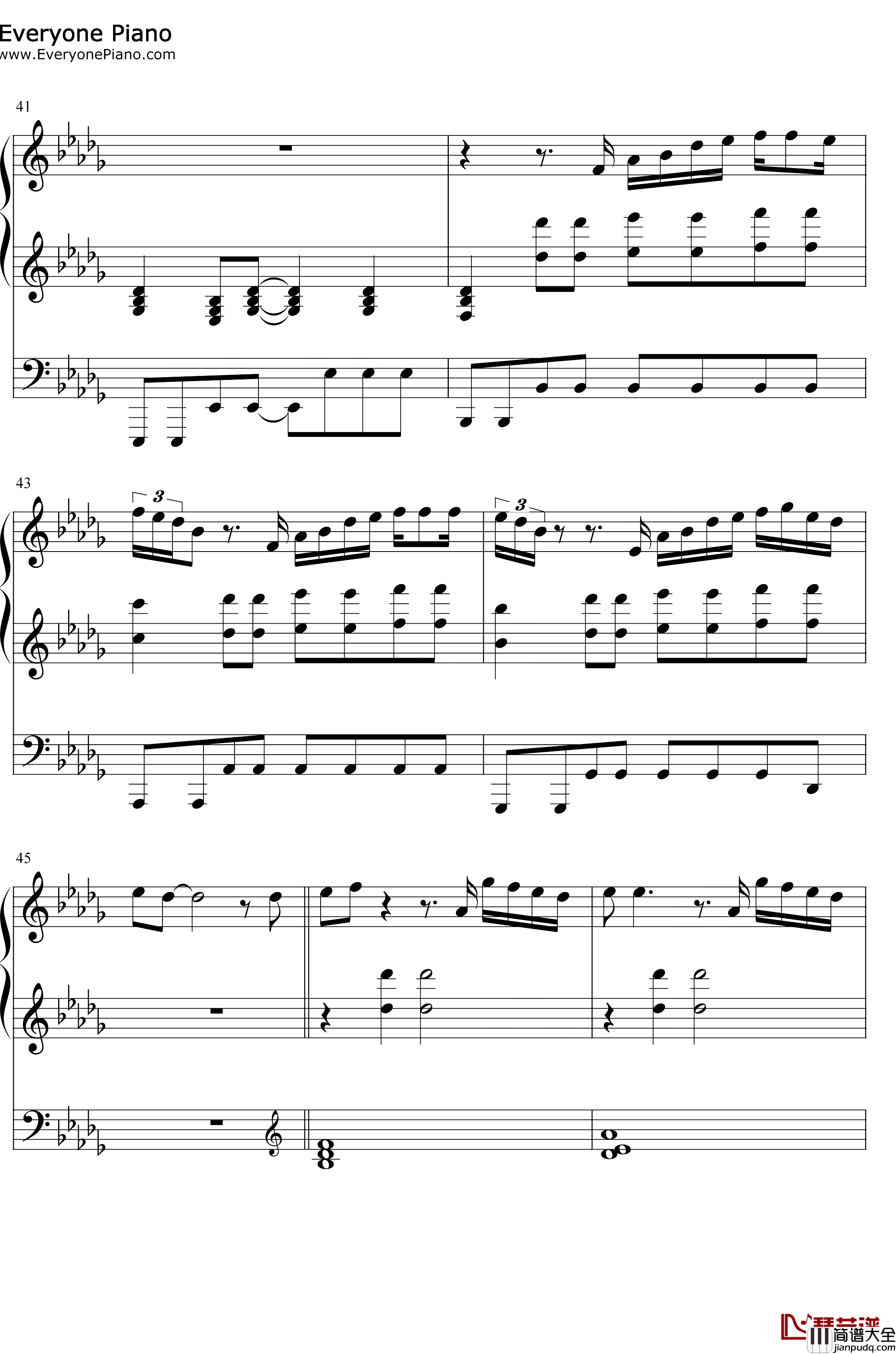 Speechless钢琴谱_Dan+Shay_DanShay
