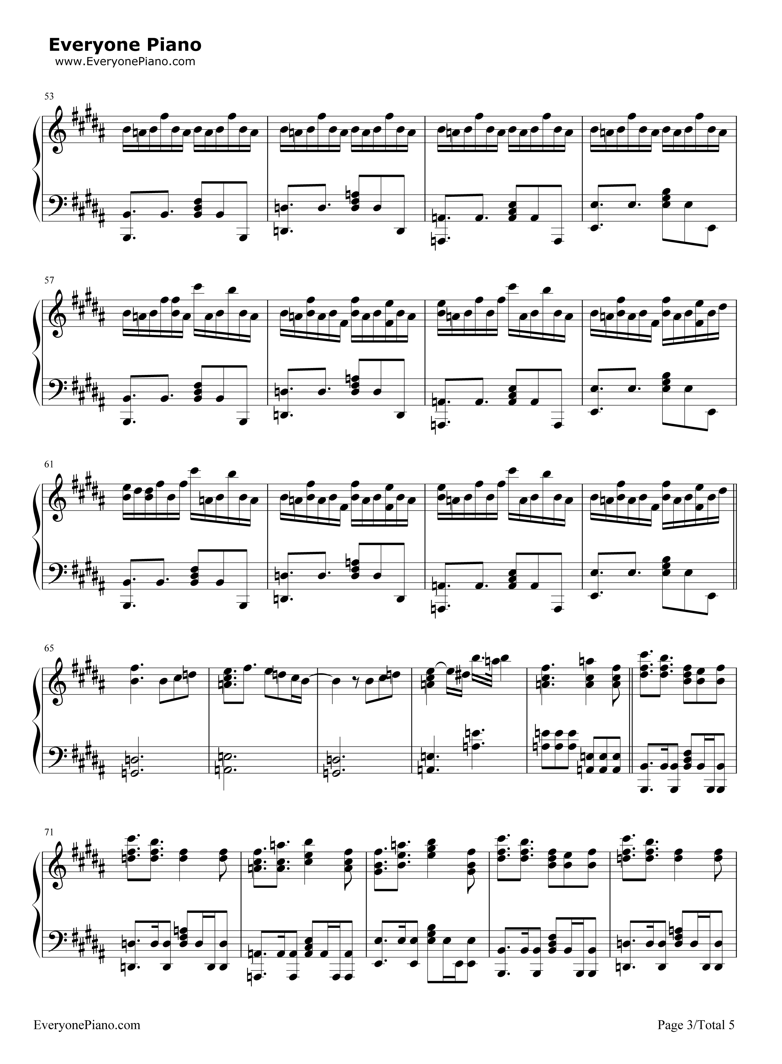 Let_Me_Go钢琴谱_Avril_Lavigne