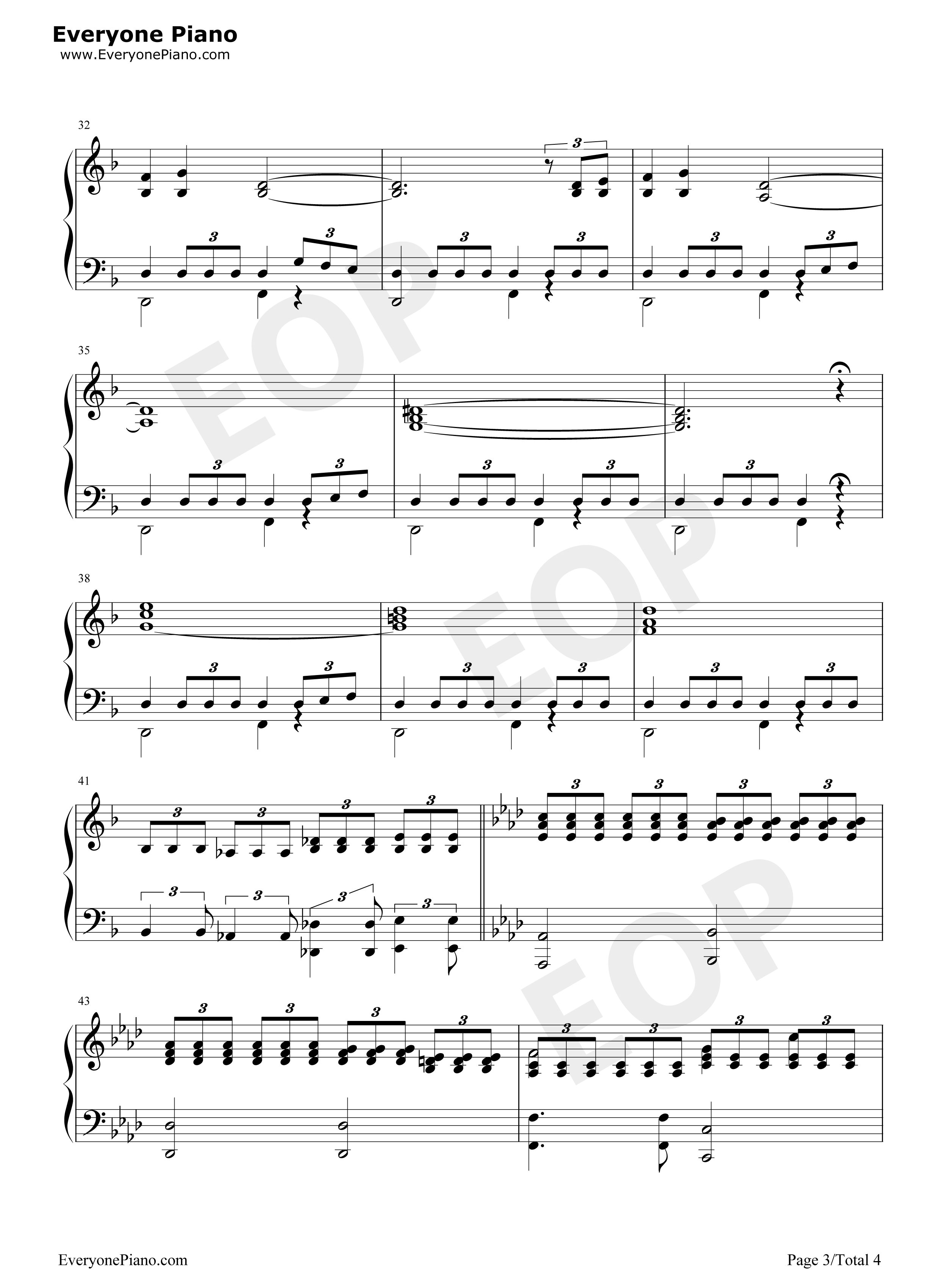 权力的游戏第八季钢琴谱_Ramin_Djawadi