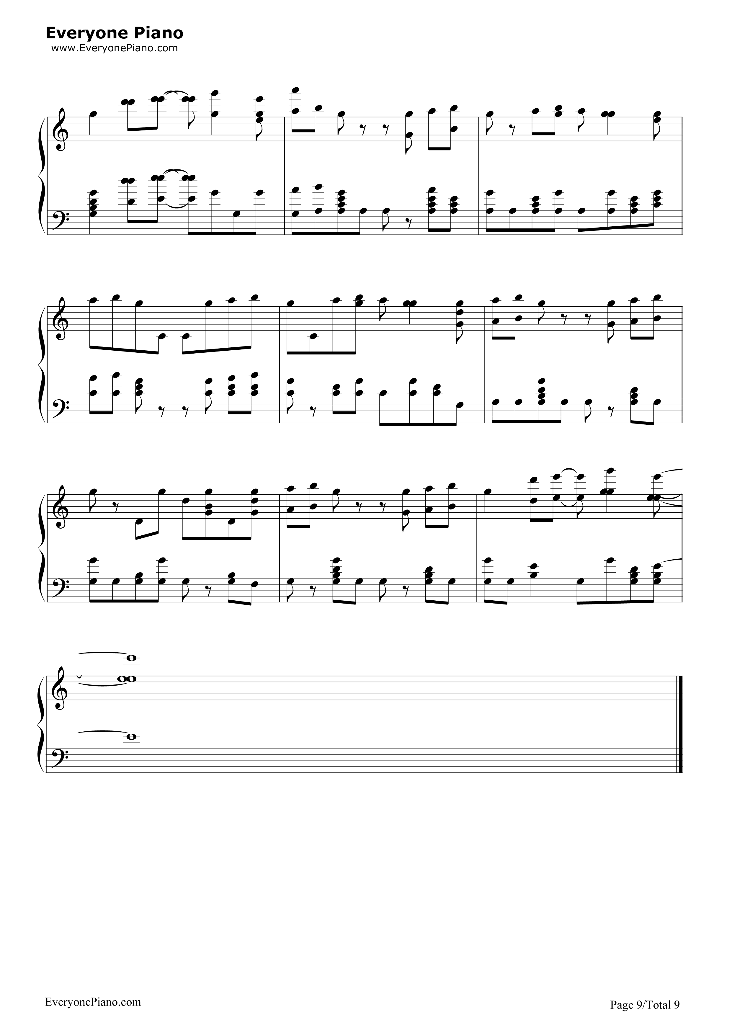 Shake_It_Off钢琴谱_Taylor_Swift