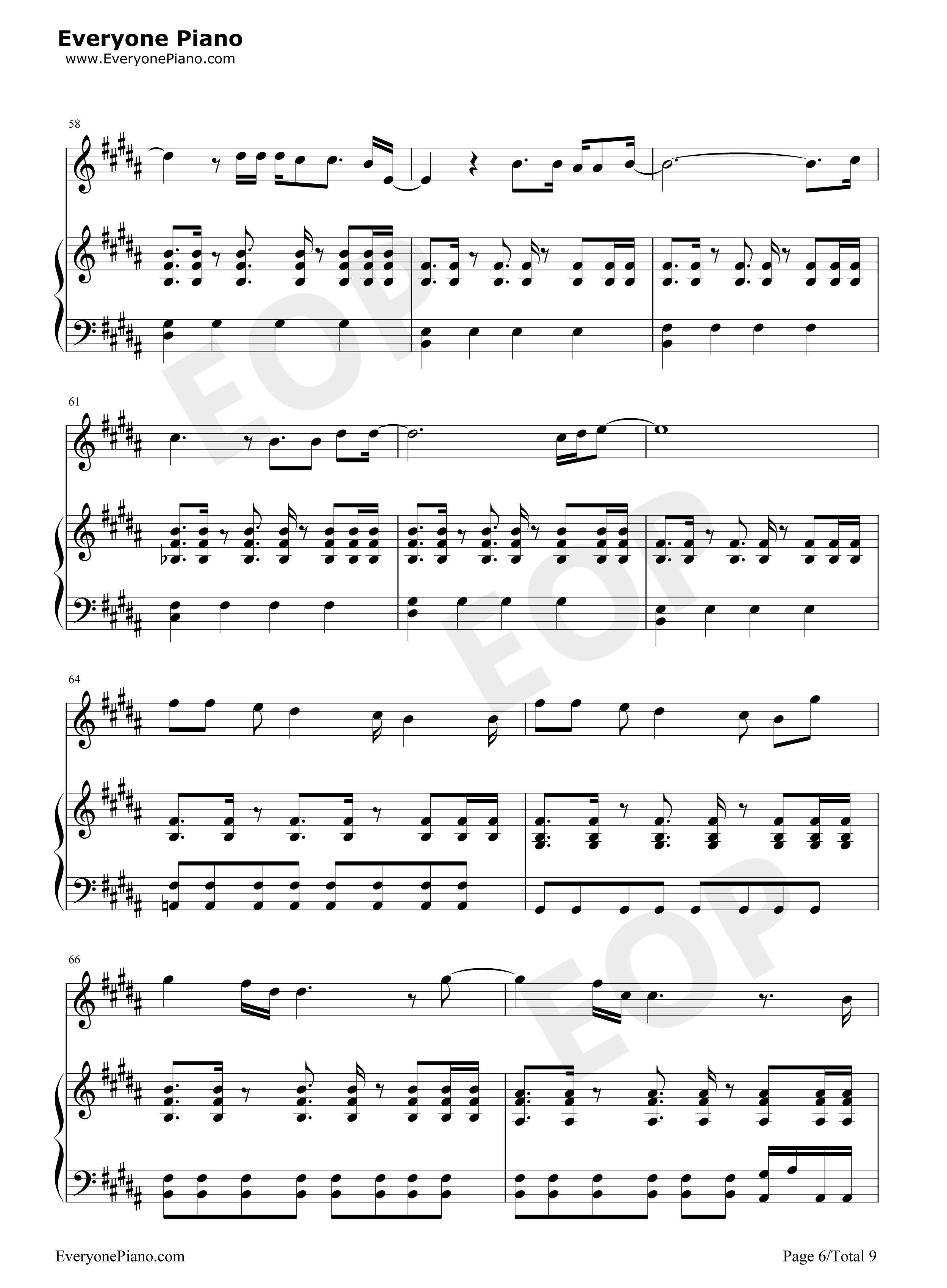 You_Will_Be_Found钢琴谱_Benj_Pasek