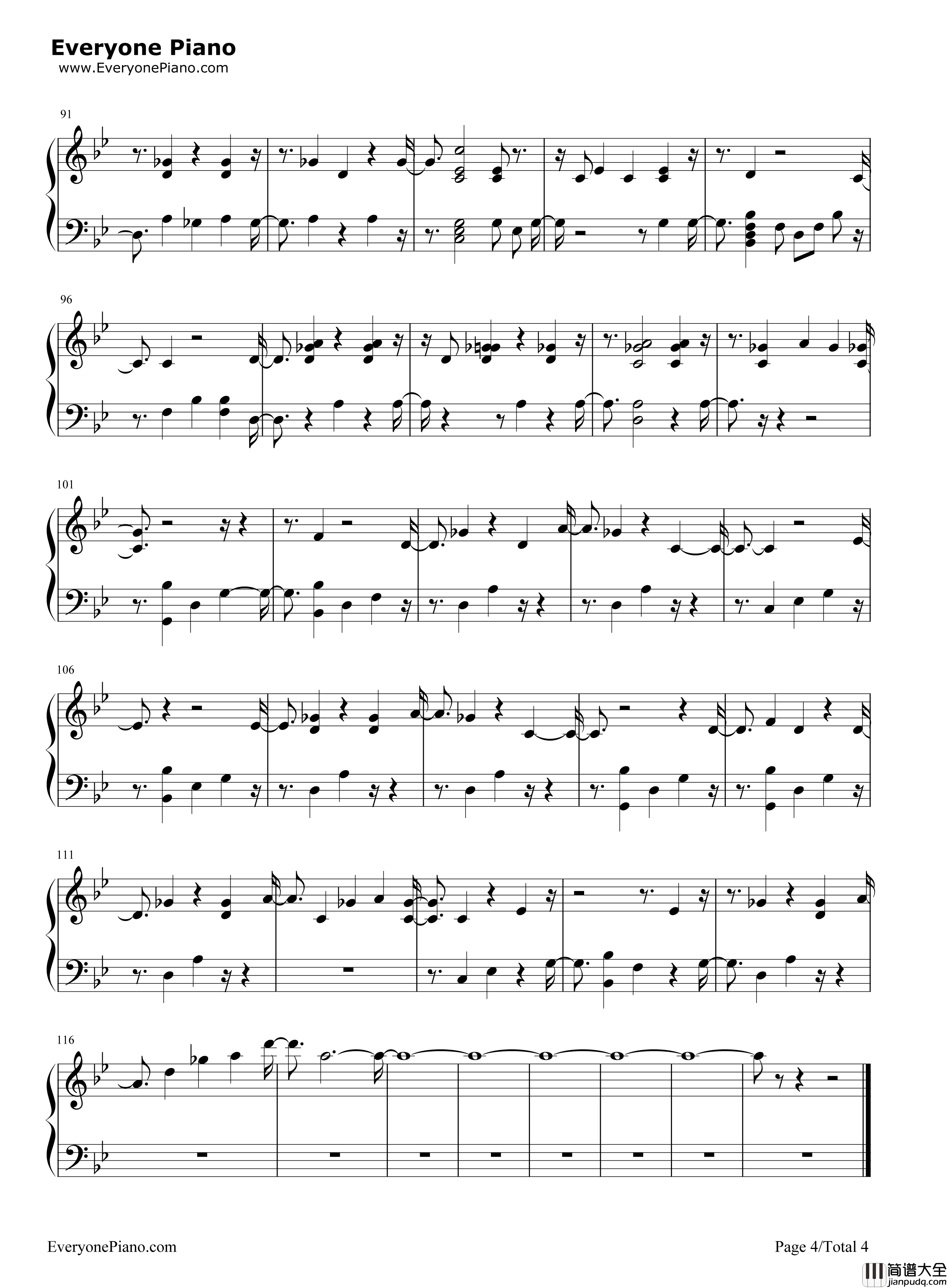 Nothing_Left_for_You钢琴谱_Sam_Smith