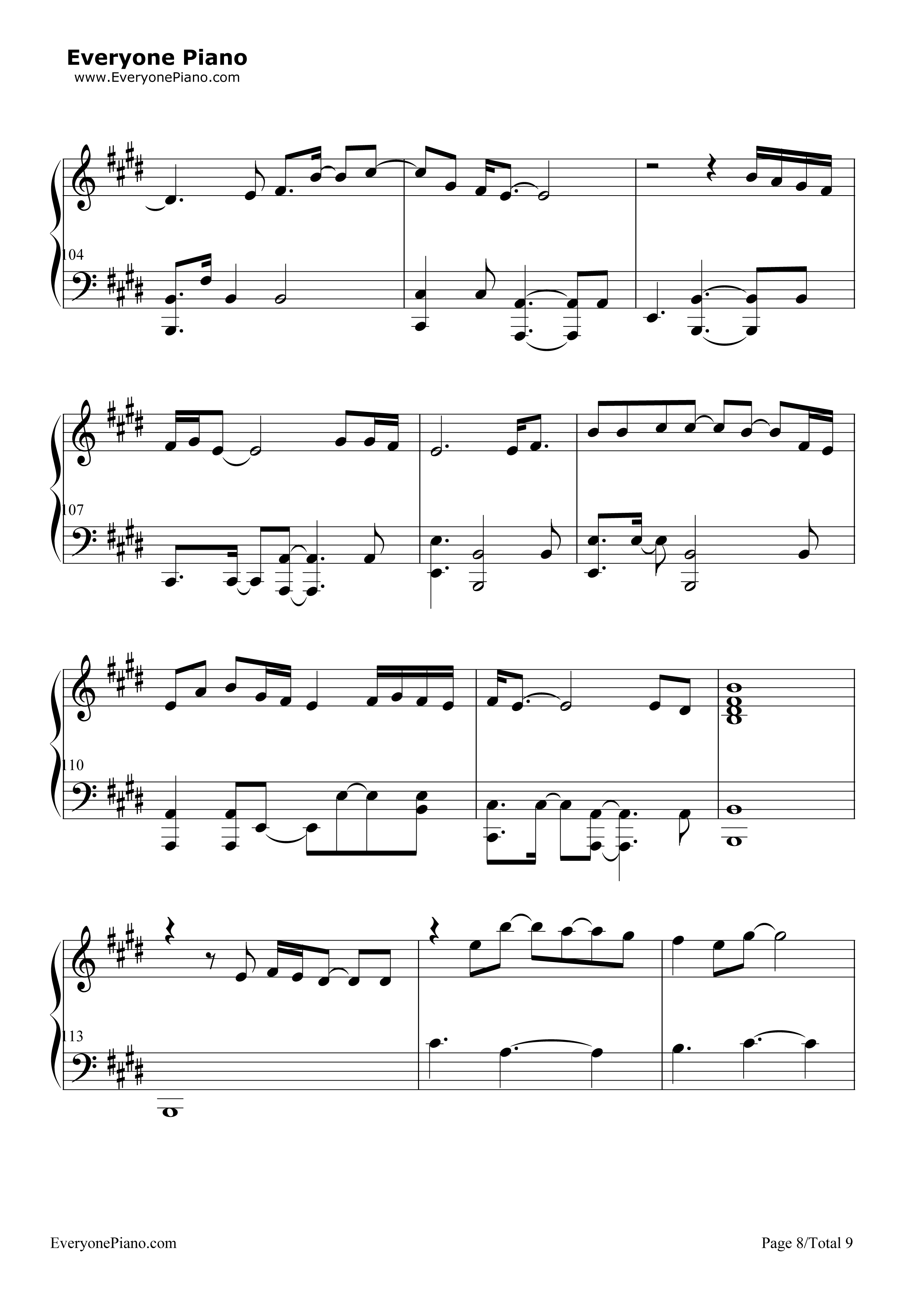 Listen_To_Your_Heart（倾听你的心声）钢琴谱_Roxette