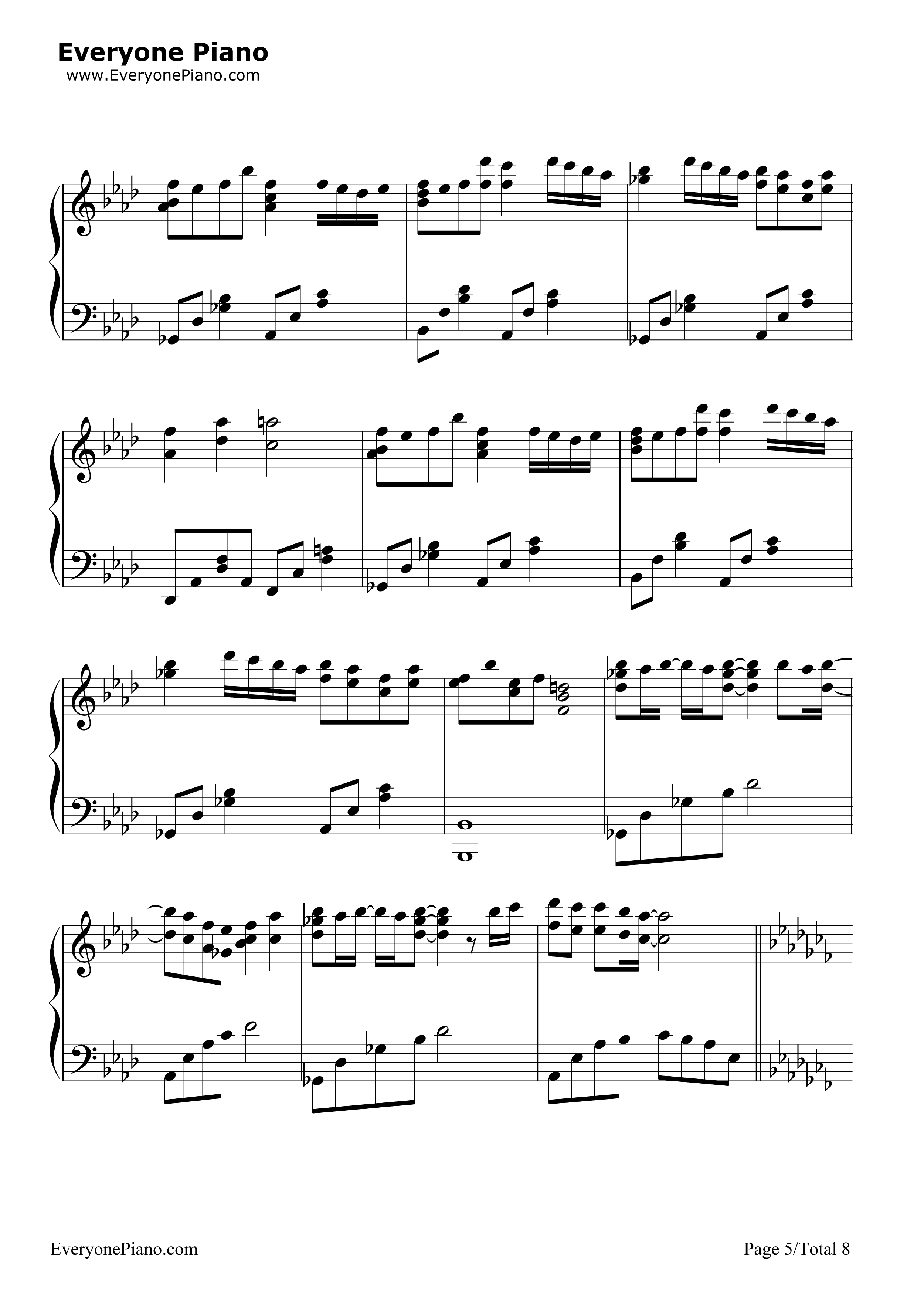 secret_of_my_heart钢琴谱_仓木麻衣