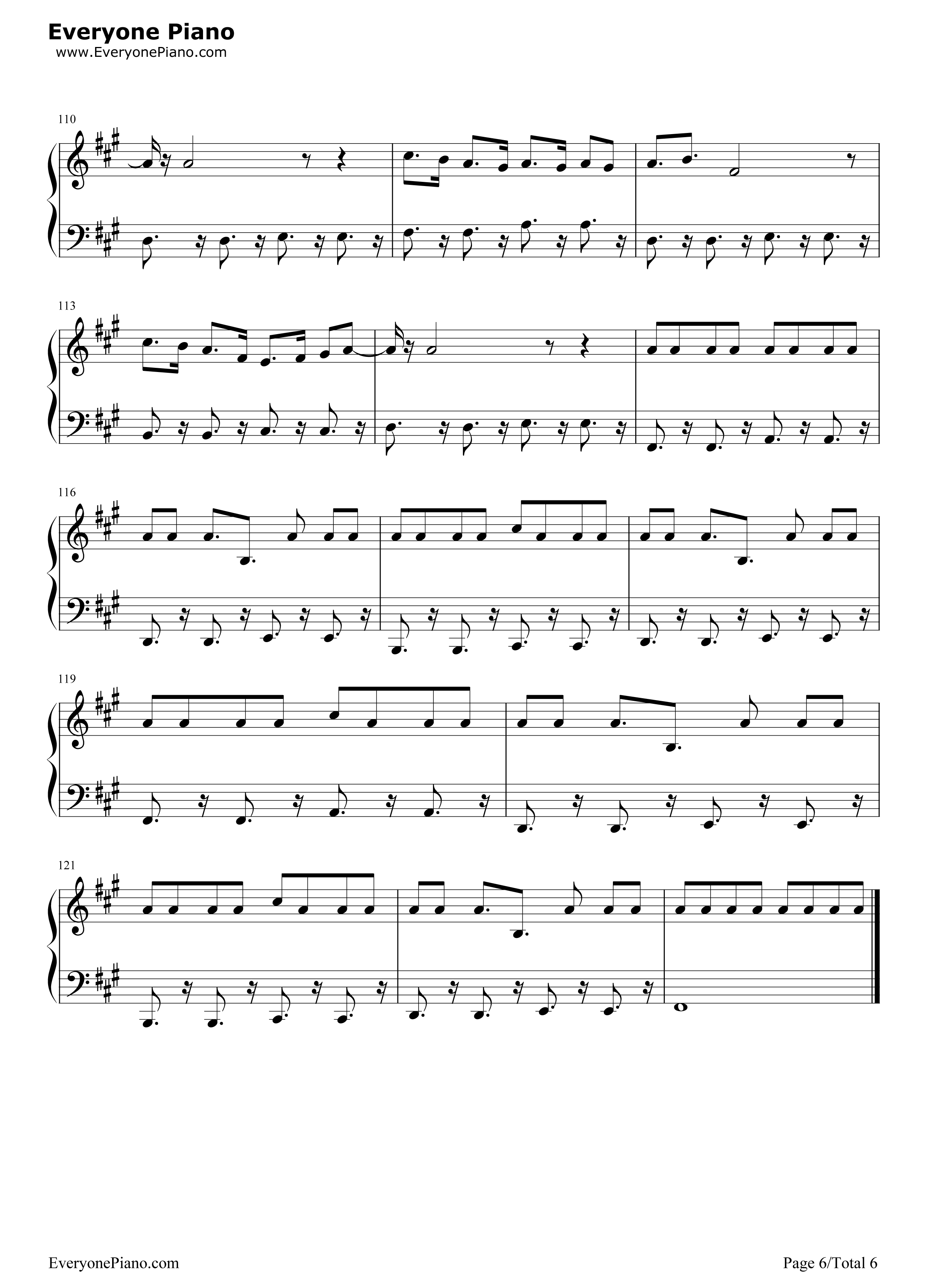 I_Could_Be_the_One钢琴谱_Avicii