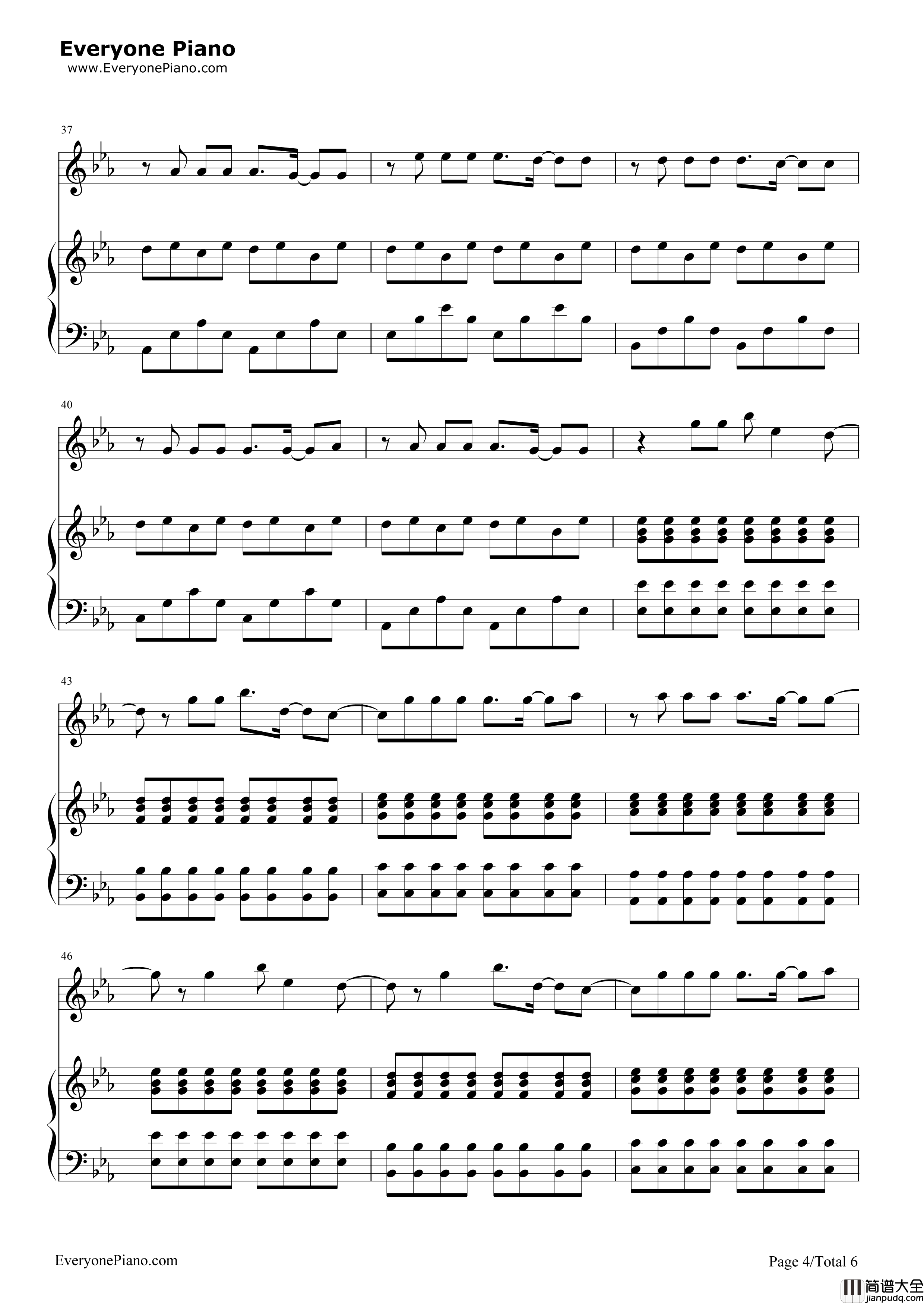 Demons_弹唱版钢琴谱_Imagine_Dragons