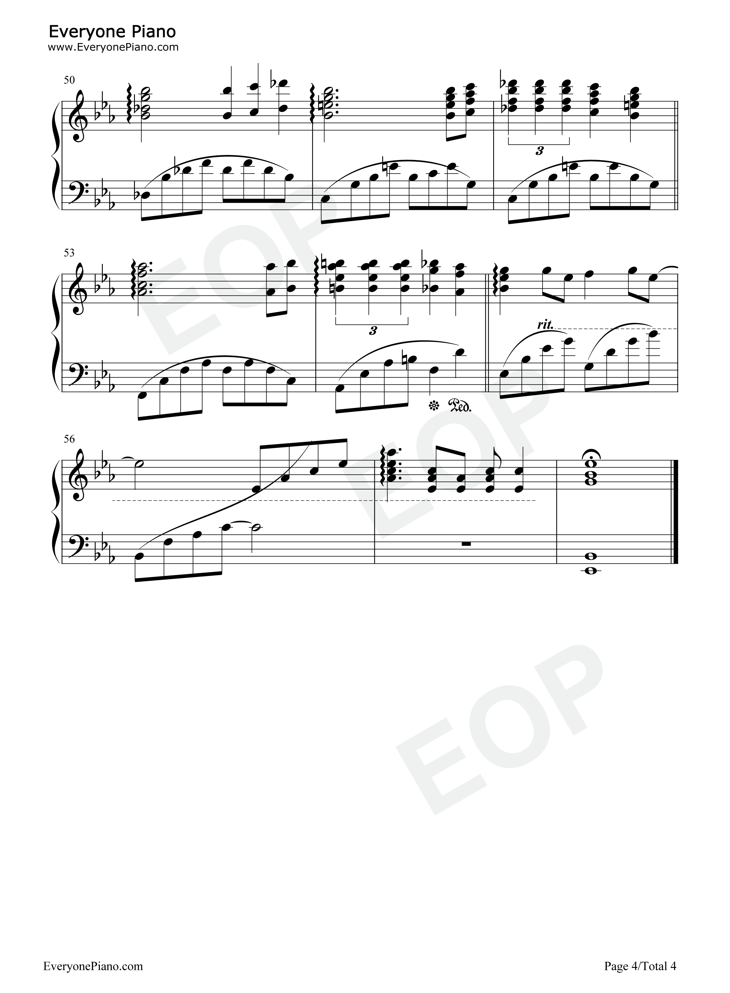 How_Deep_Is_Your_Love钢琴谱_Bee_Gees