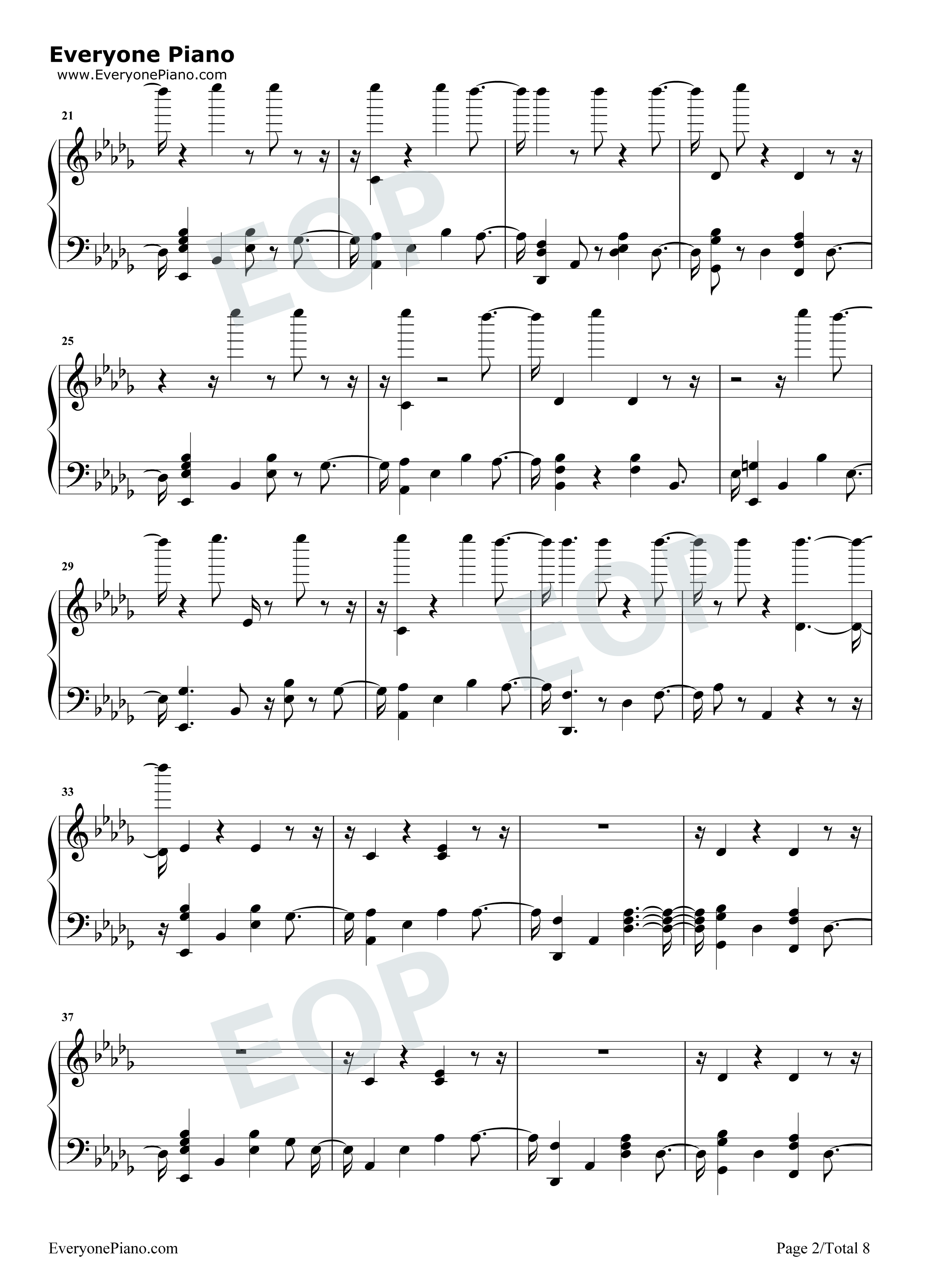 Santa's_Coming_For_Us钢琴谱_Sia_Greg_Kurstin