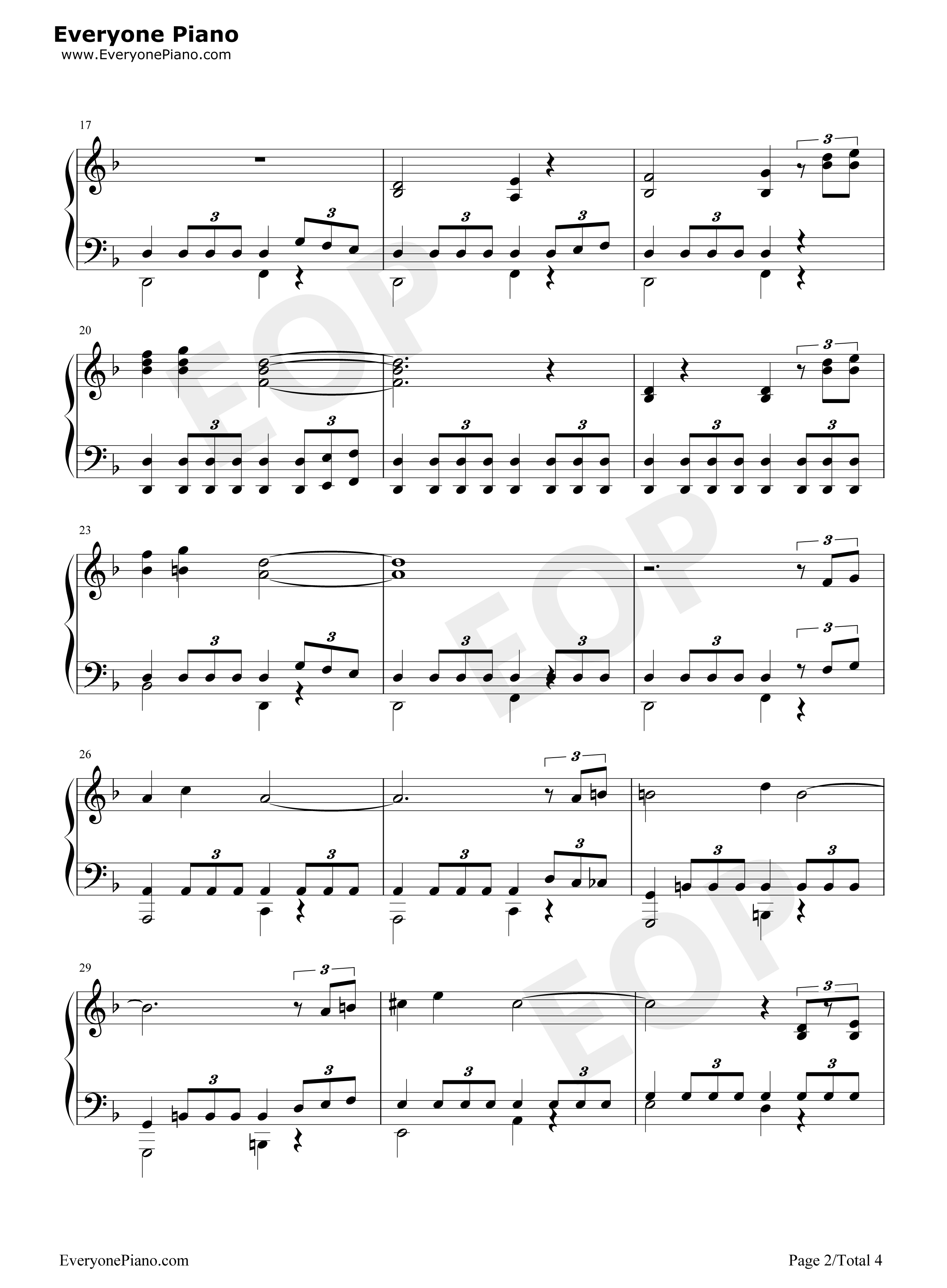 权力的游戏第八季钢琴谱_Ramin_Djawadi