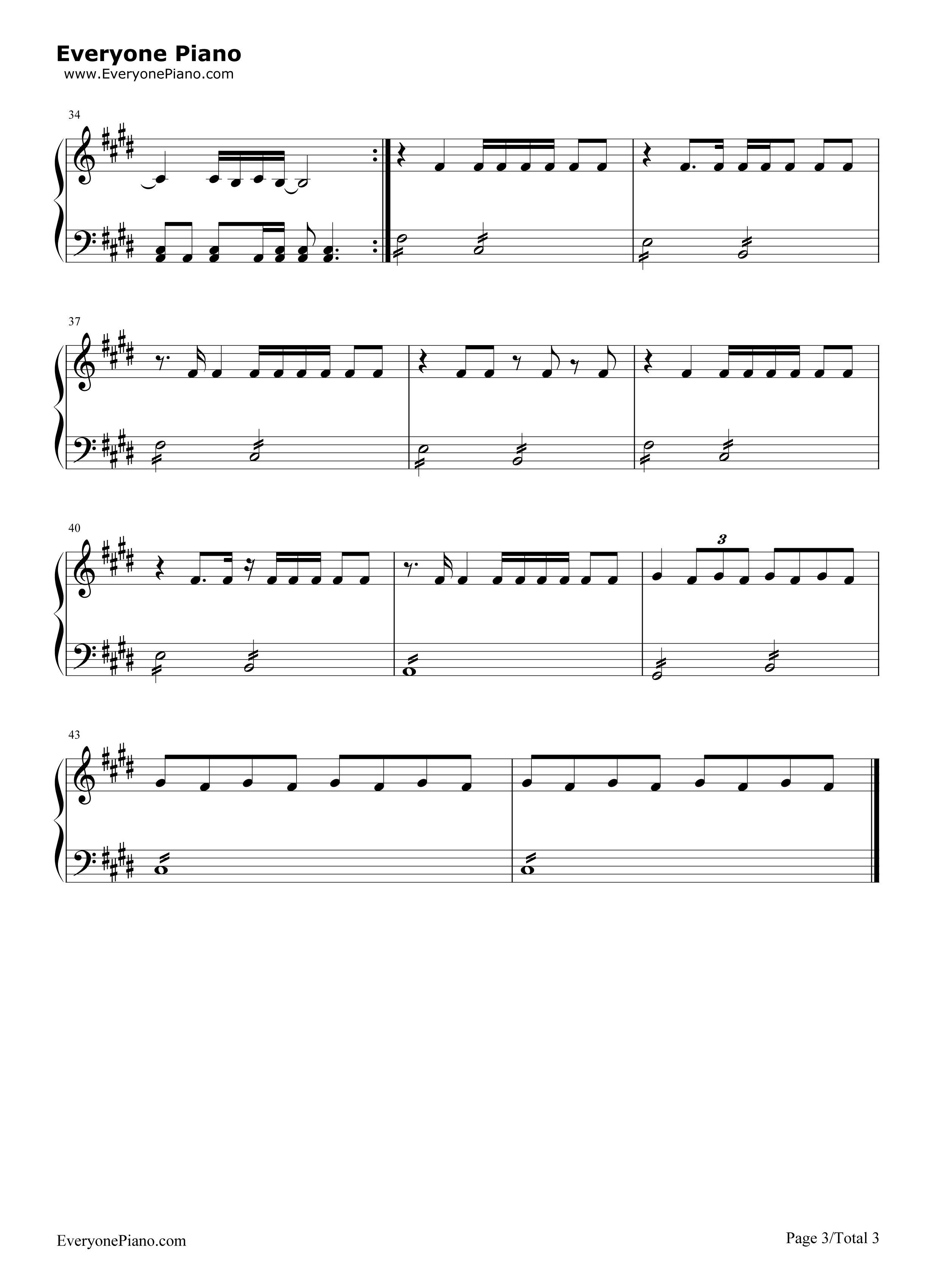 Wish_You_Were_Here钢琴谱_艾薇儿__Avril_Lavigne