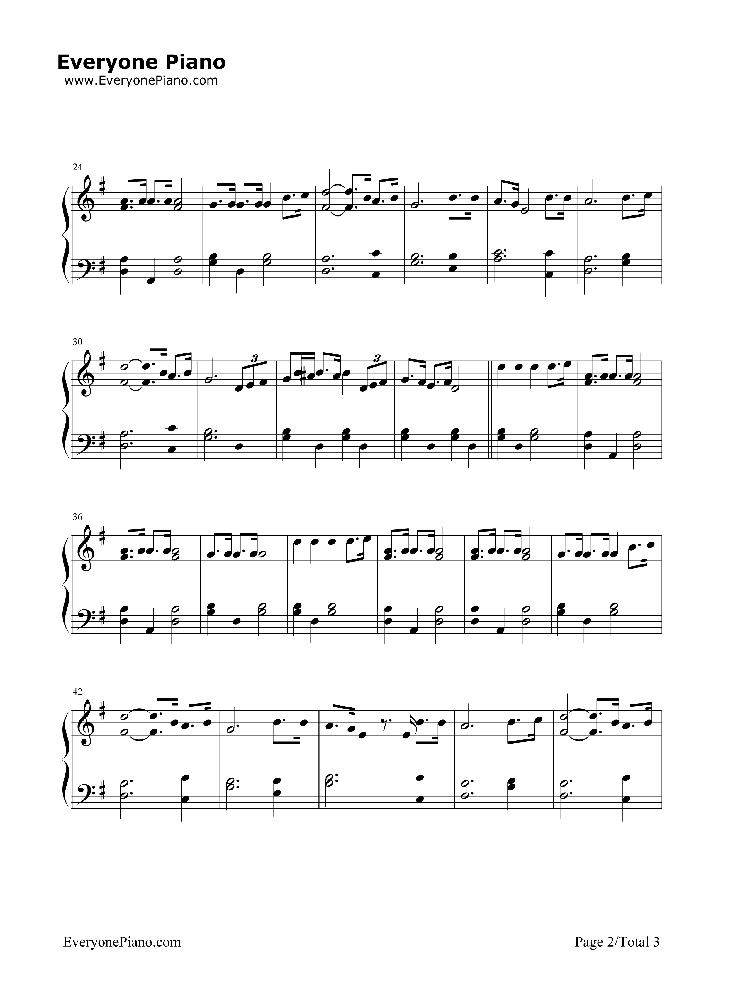 Yellow_Submarine钢琴谱_The_Beatles