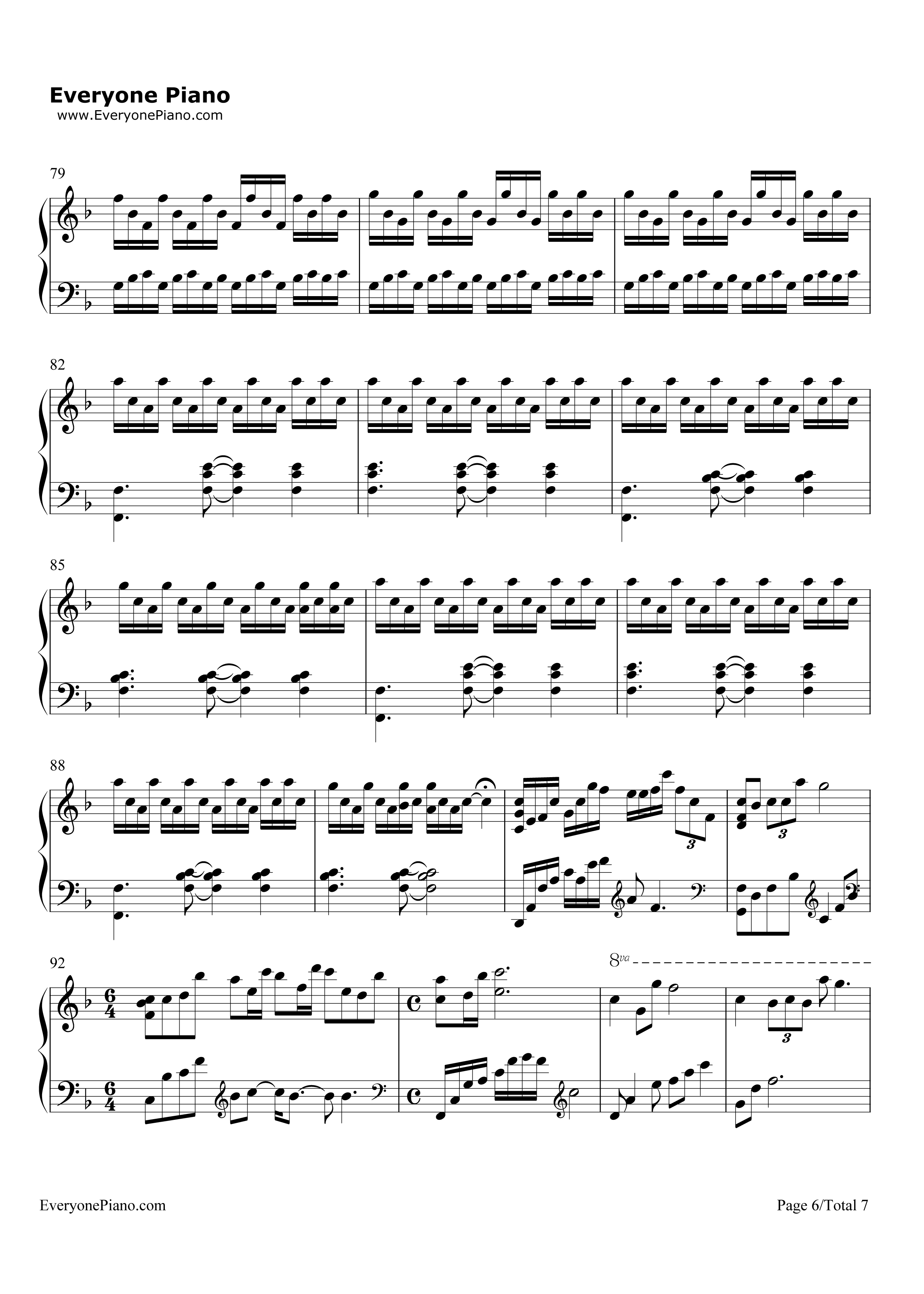 The_Sunbeams..._They_Scatter钢琴谱_Yiruma