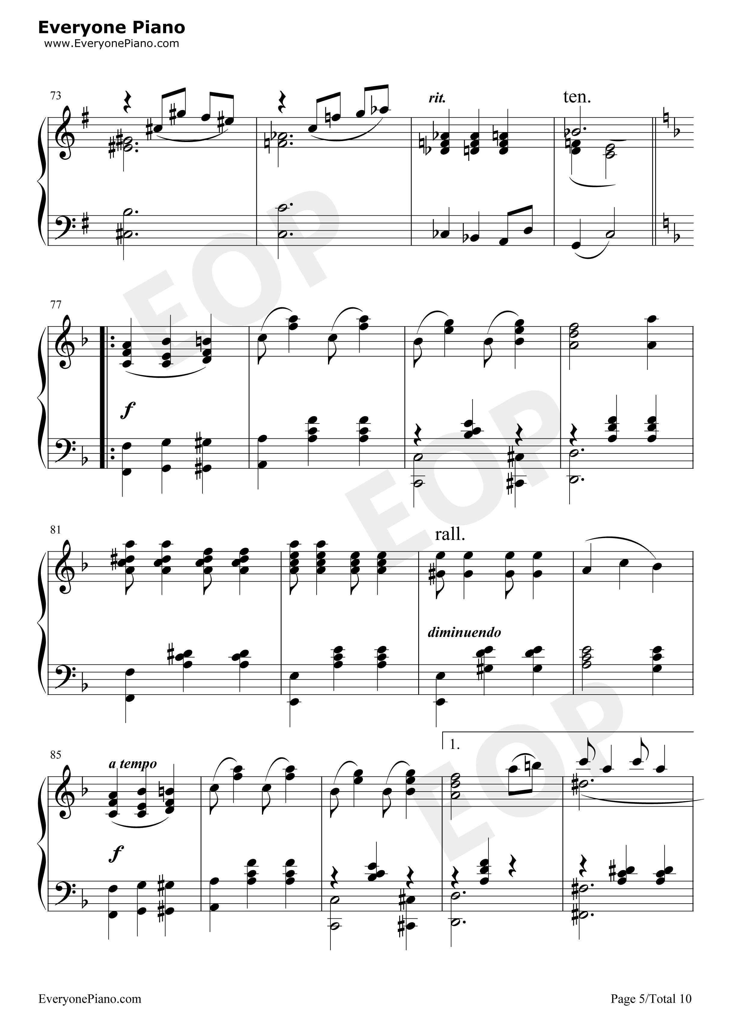 Bethena_A_Concert_Waltz钢琴谱_Scott_Joplin__斯科特·乔普林