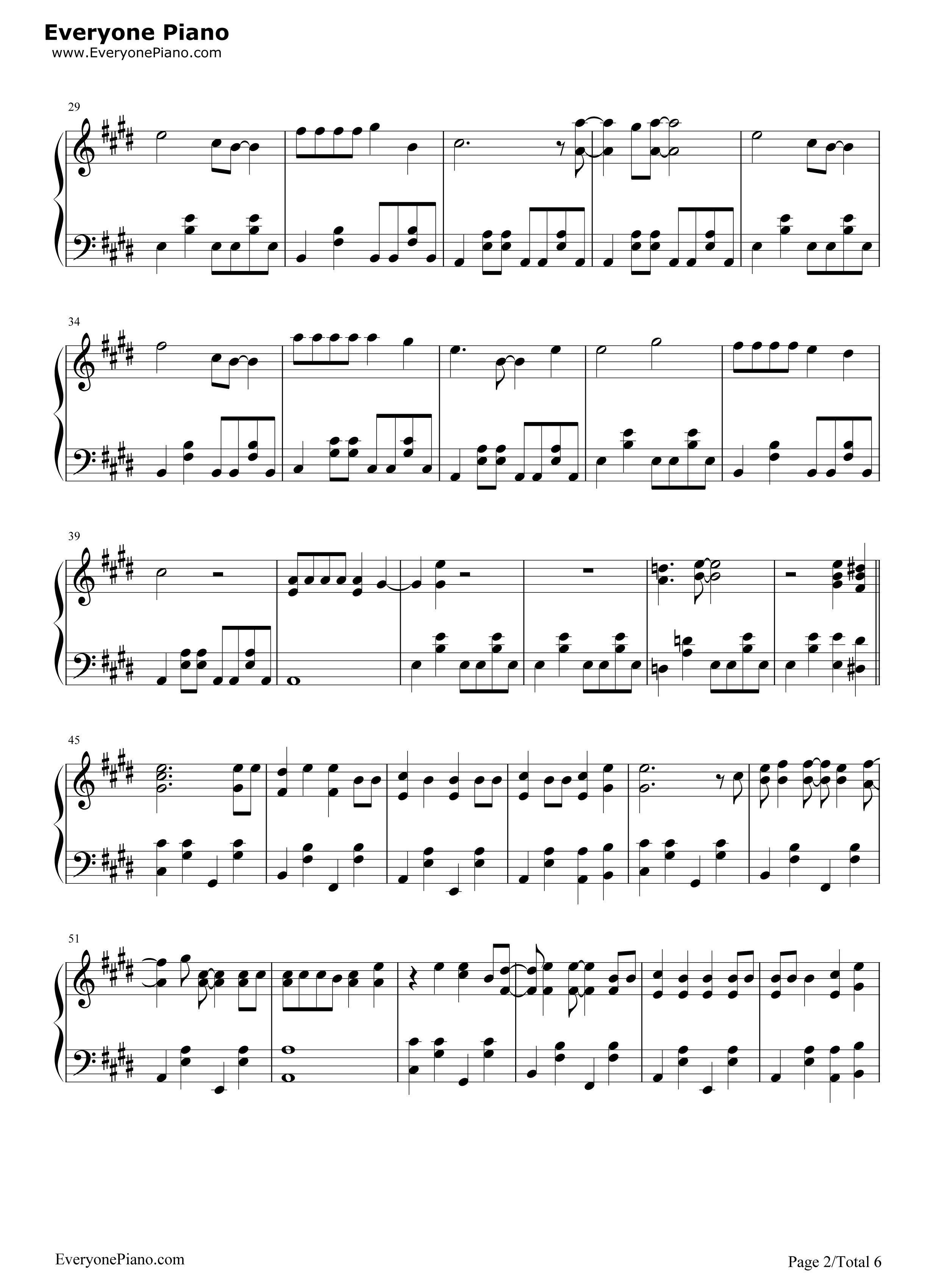 Mean钢琴谱_Taylor_Swift