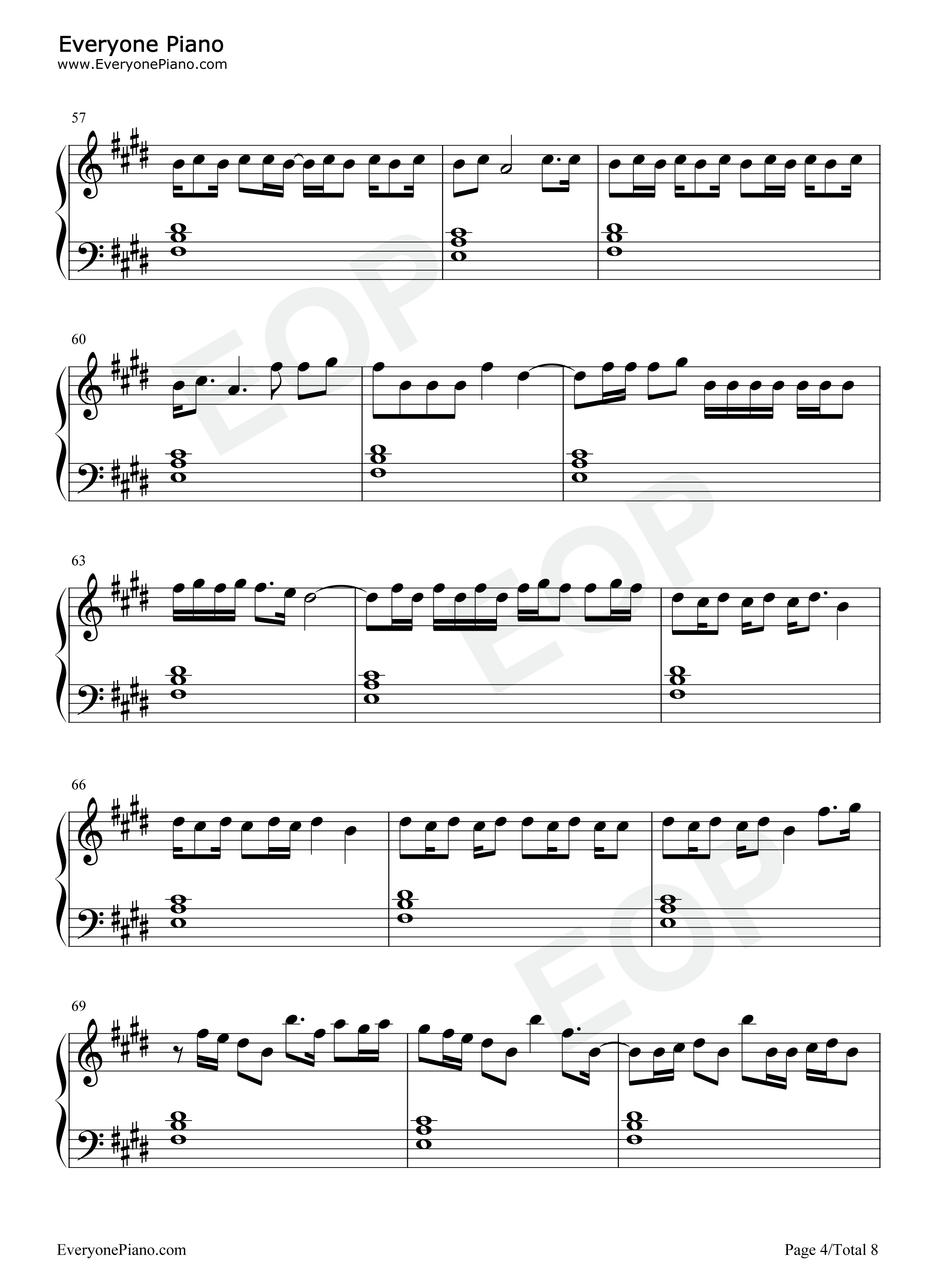 Black_Parade钢琴谱_Beyoncé