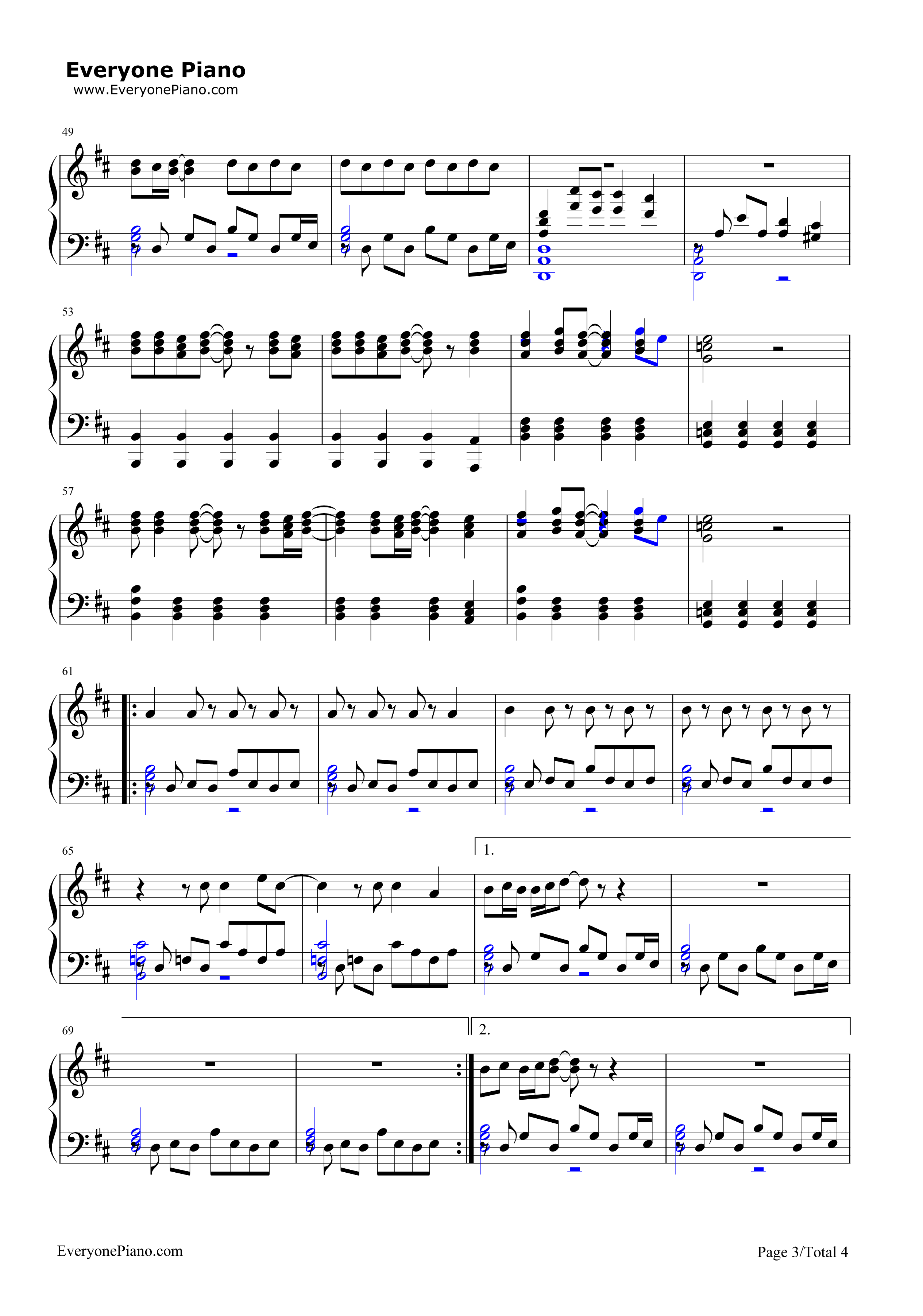 Us_and_Them钢琴谱_Pink_Floyd