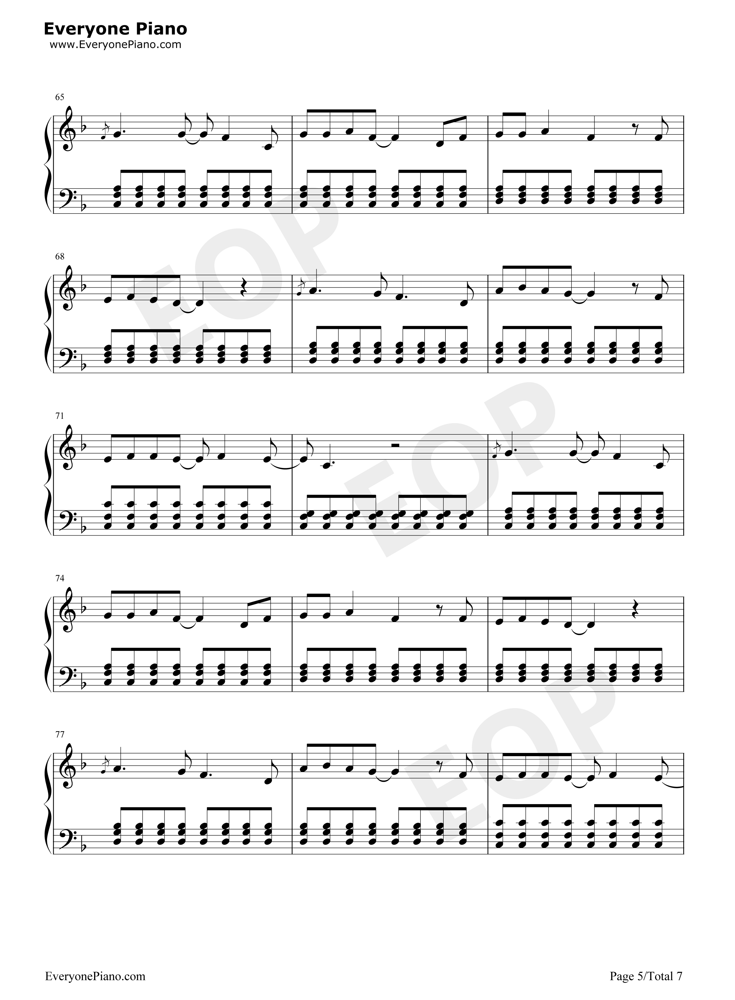 Last_Christmas钢琴谱_Taylor_Swift