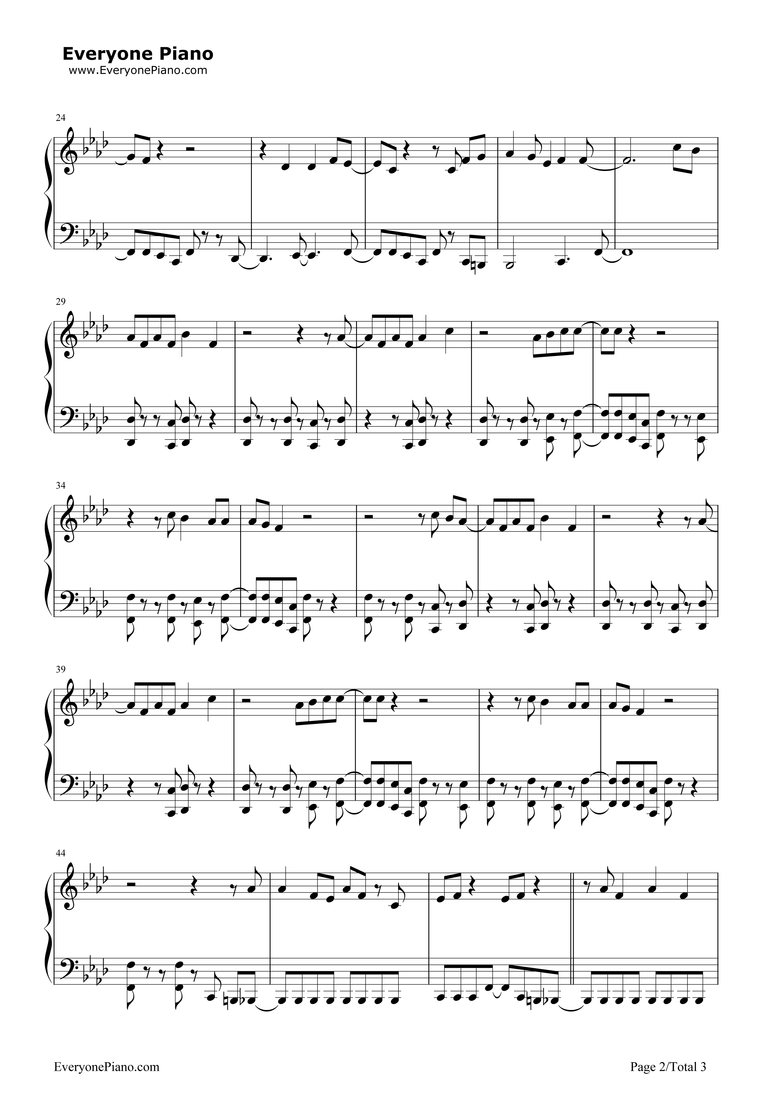 Easy_Lover钢琴谱_Philip_Bailey_&_Phil_Collins
