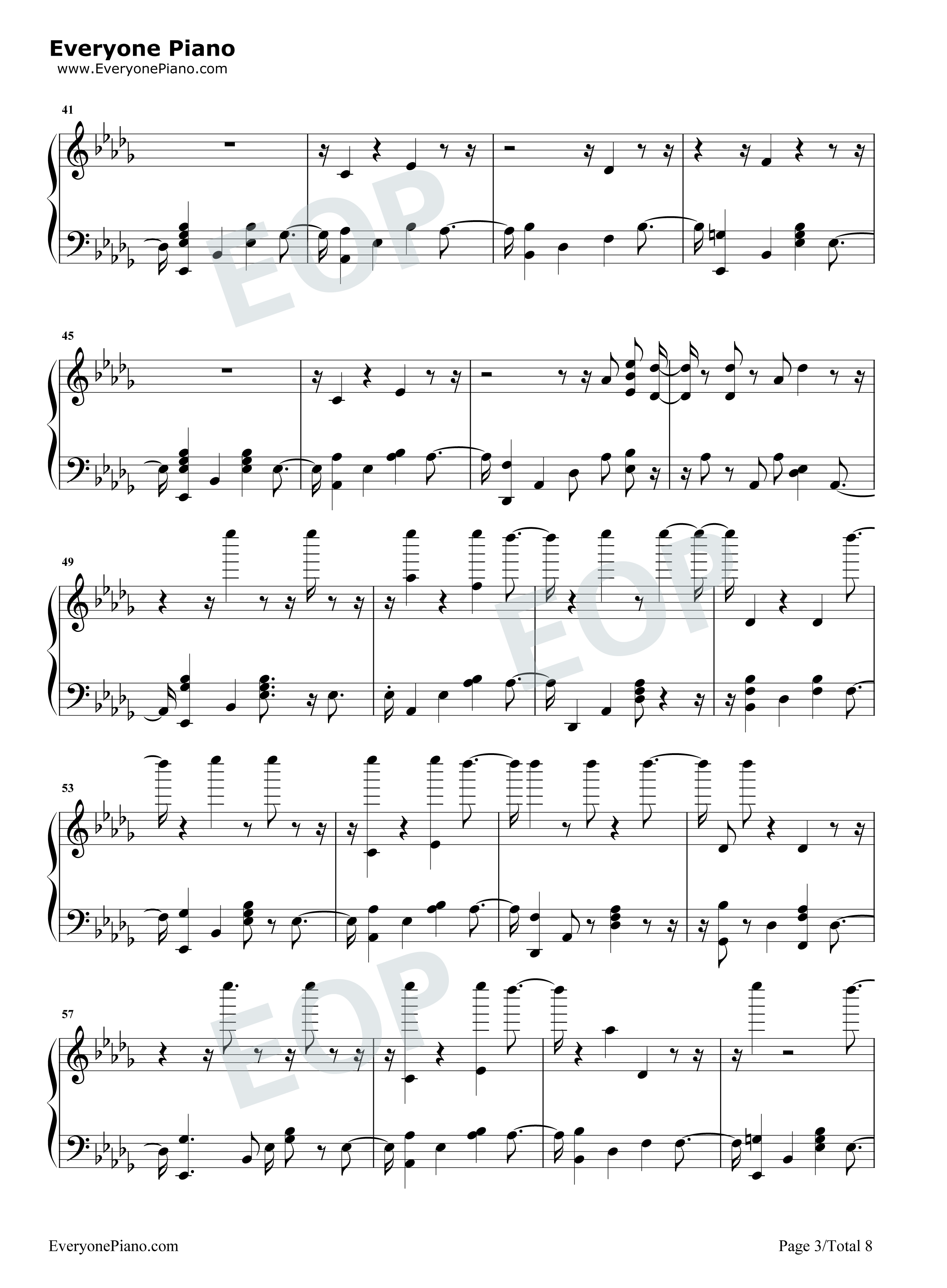 Santa's_Coming_For_Us钢琴谱_Sia_Greg_Kurstin