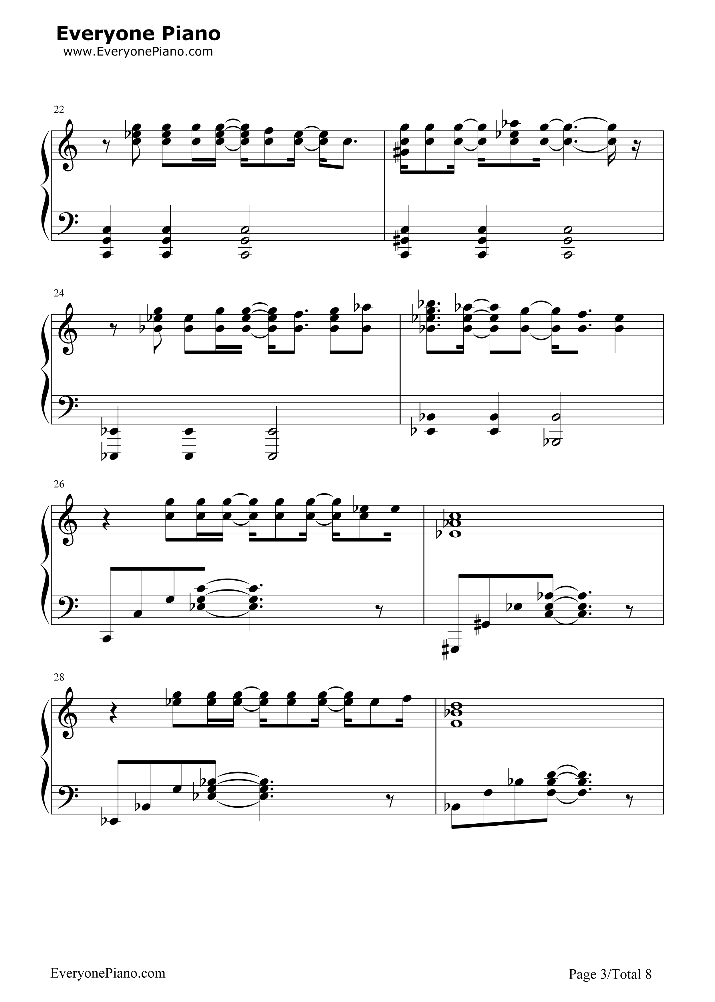 I_Need_Your_Love钢琴谱_Calvin_Harris_ft._Ellie_Goulding