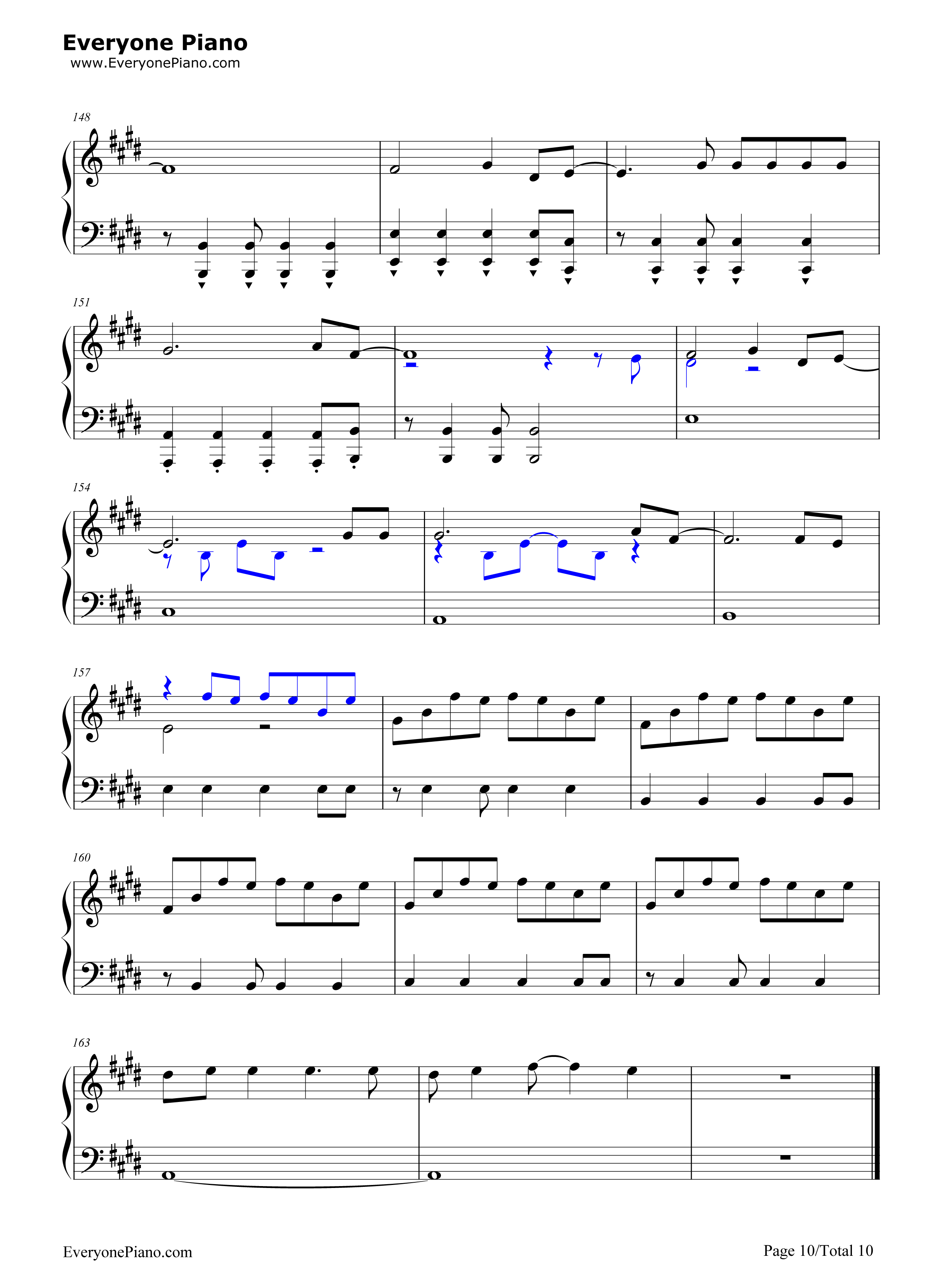 Love_Story_Meets_Viva_La_Vida钢琴谱_The_Piano_Guys