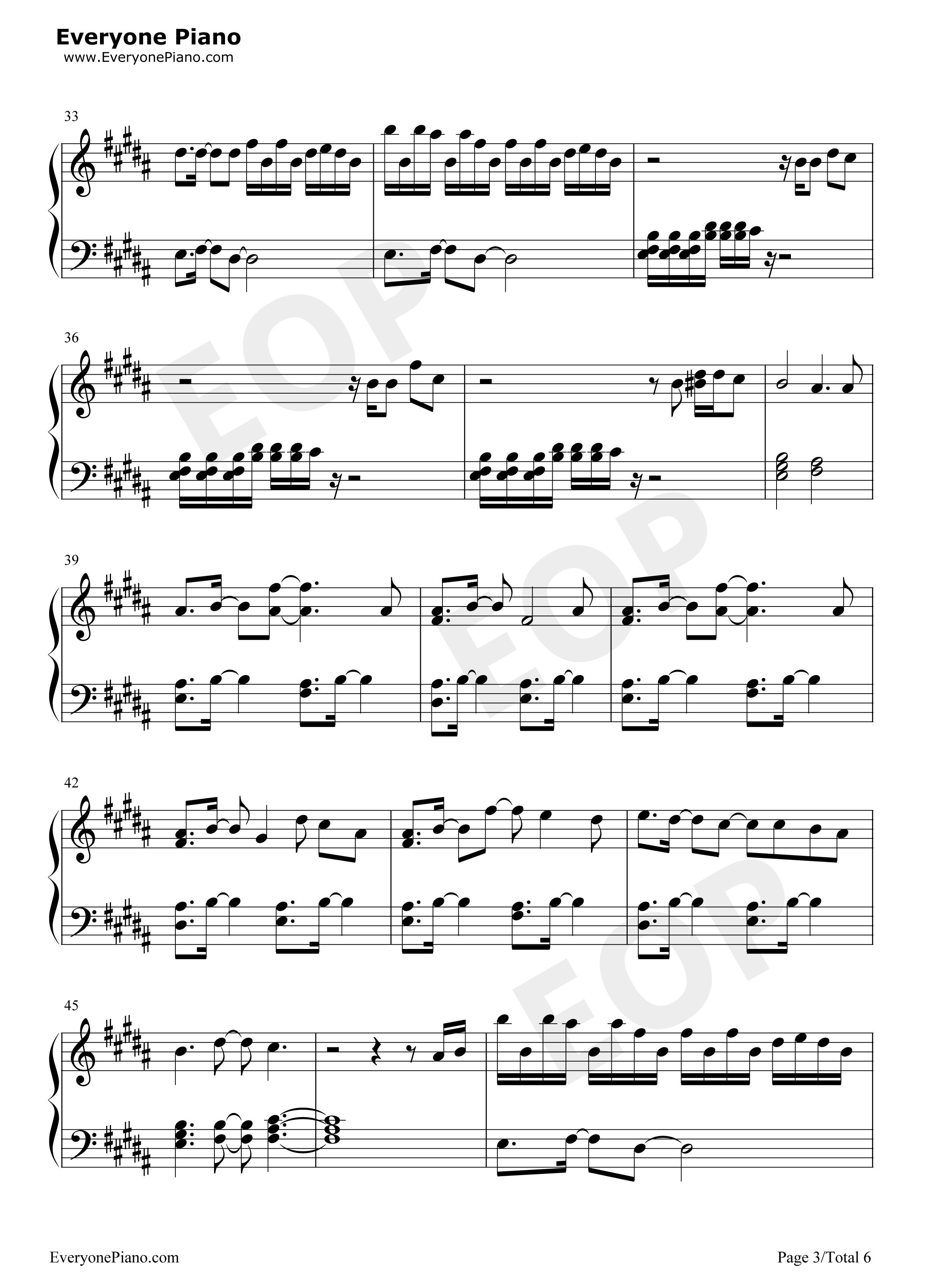 A_Thousand_Miles钢琴谱_Vanessa_Carlton