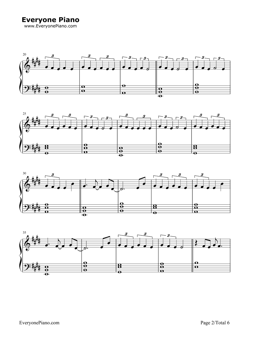 Good_Girls钢琴谱_5_Seconds_of_Summer