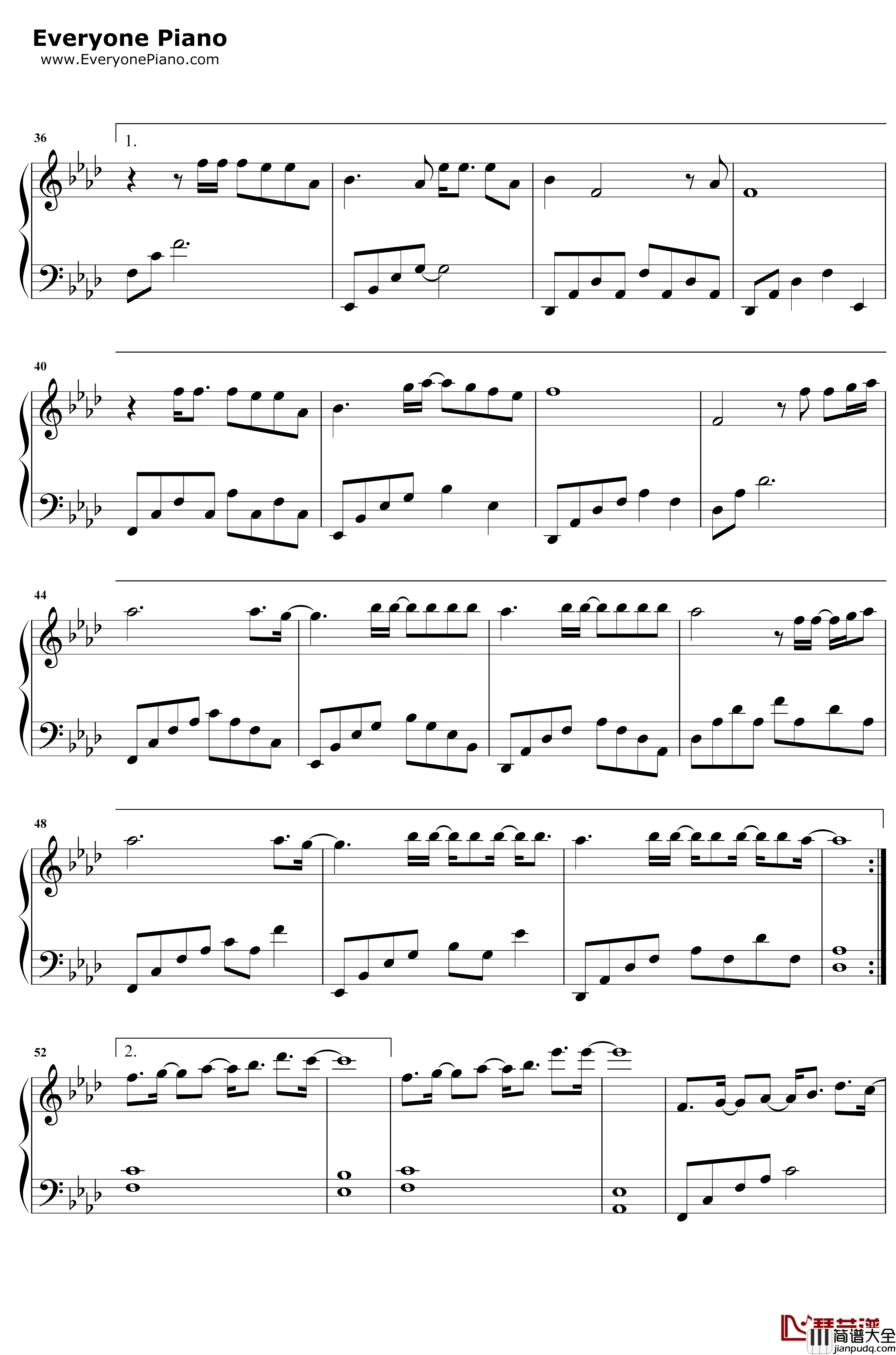 多美丽钢琴谱_邓紫棋_邓紫棋电音实验单曲