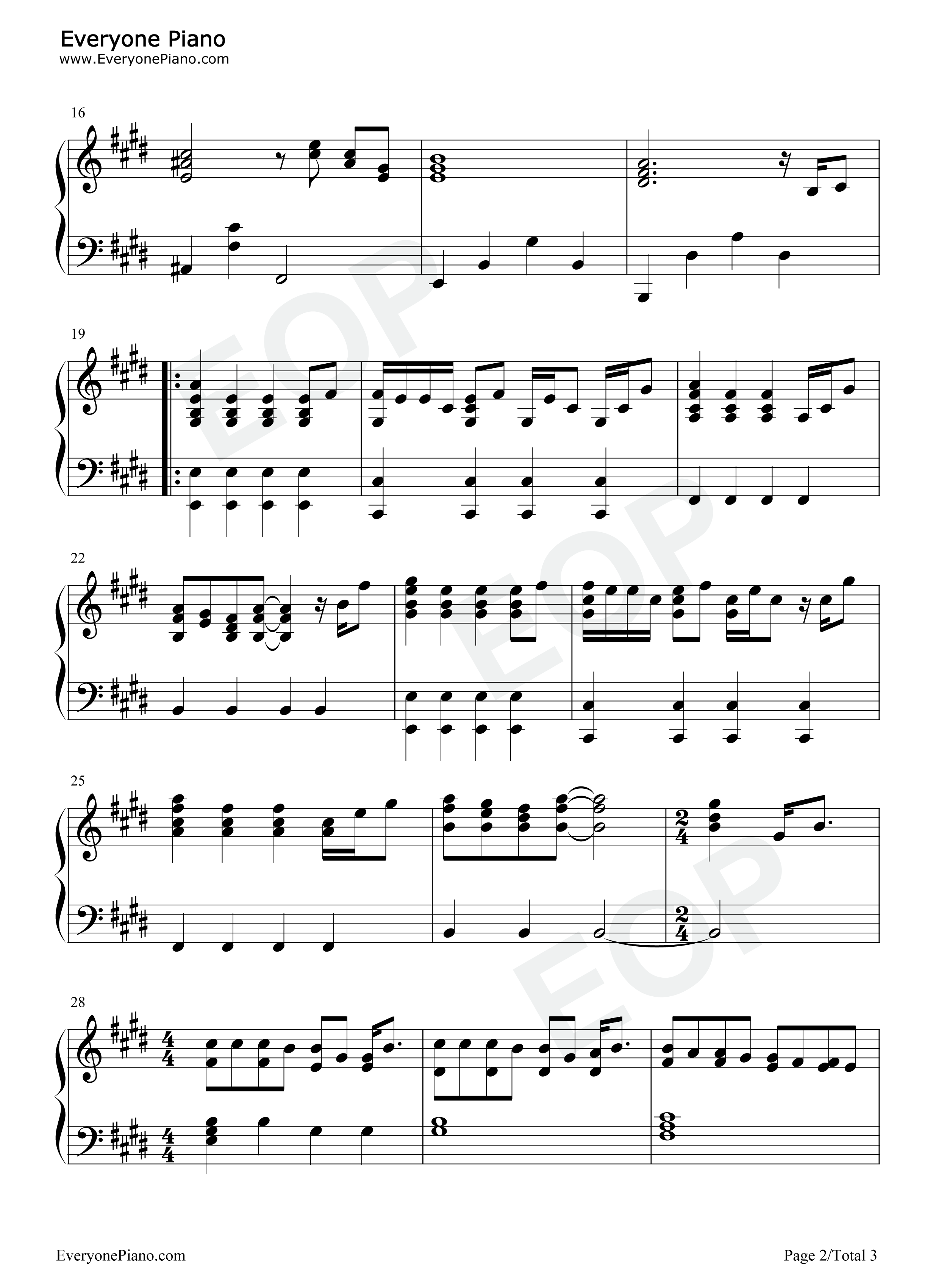 Without_You钢琴谱_Harry_Nilsson
