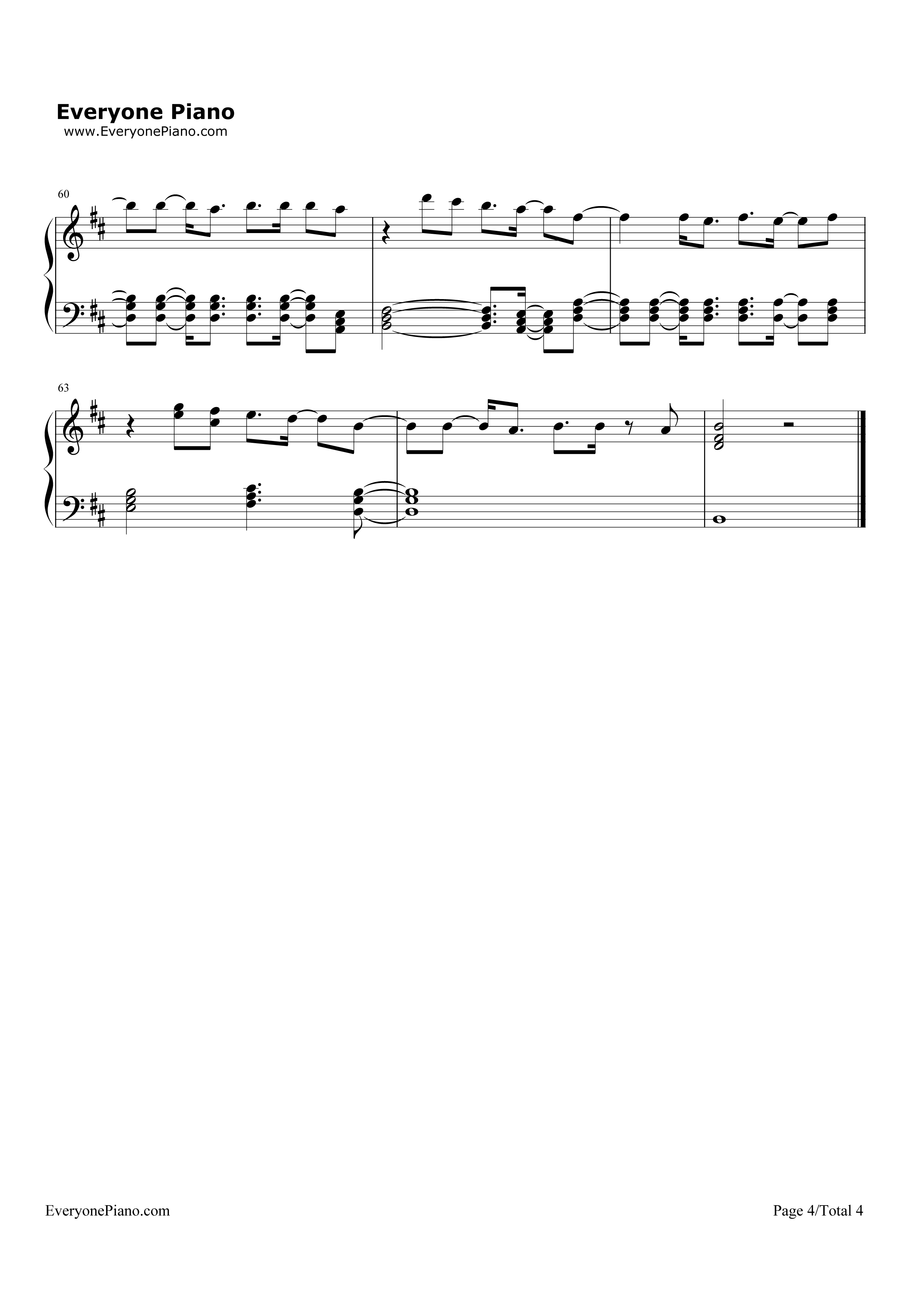What_I_Did_for_Love钢琴谱_David_Guetta