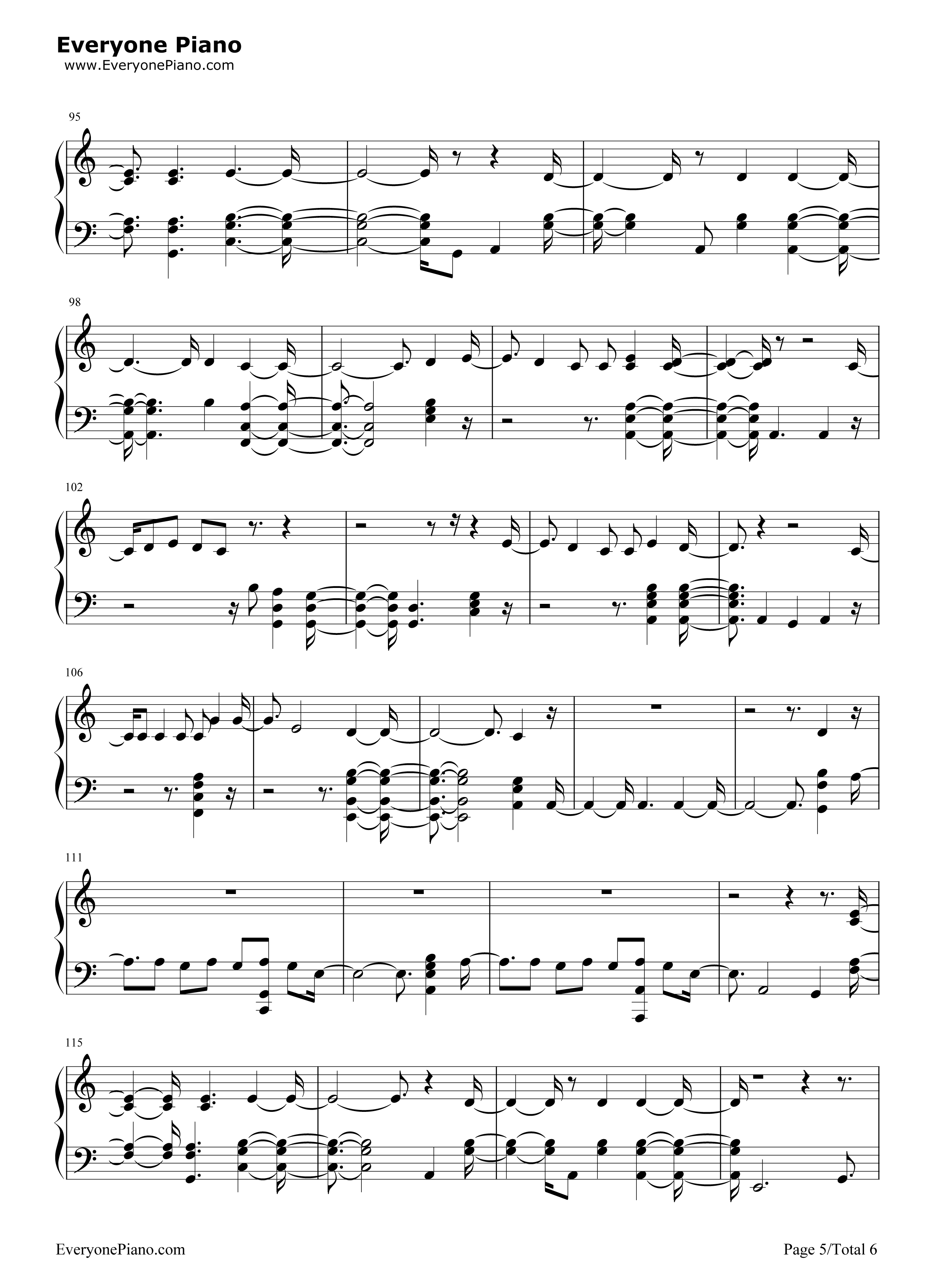 Prayers_Up钢琴谱_Calvin_Harris