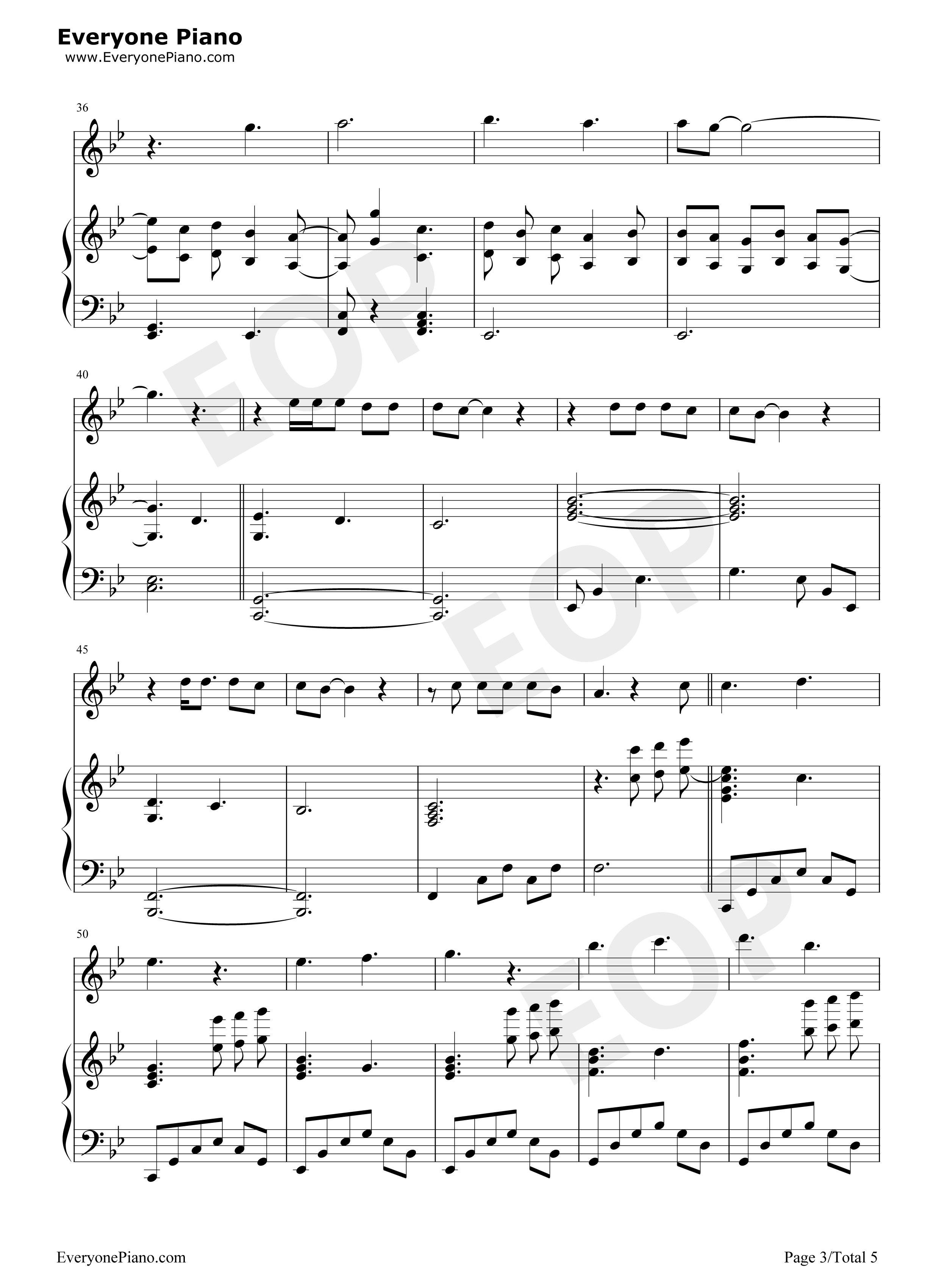 Scream钢琴谱_Sergey_Lazarev