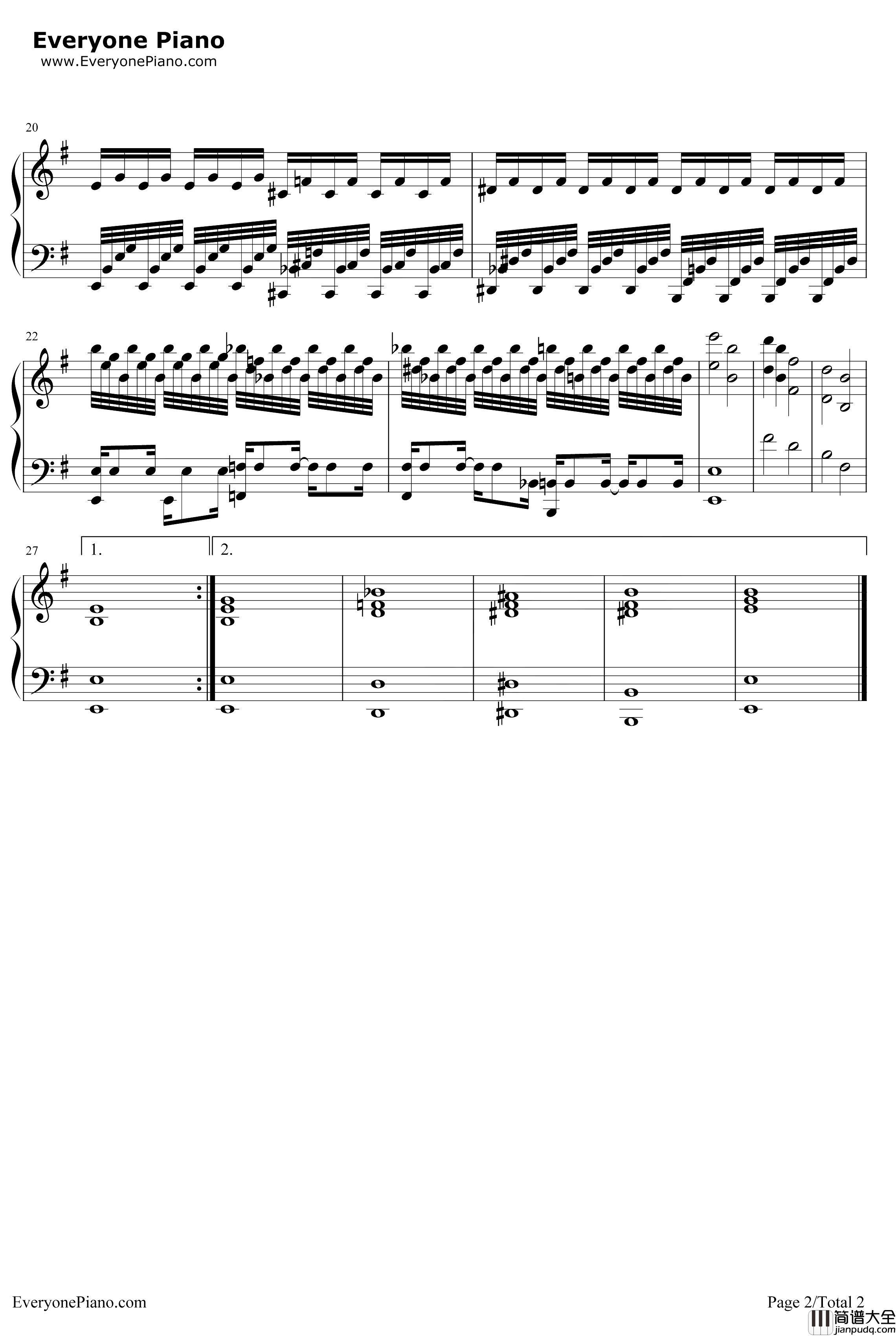 SimianDawn钢琴谱_NdemicCreations_瘟疫公司进化主题曲