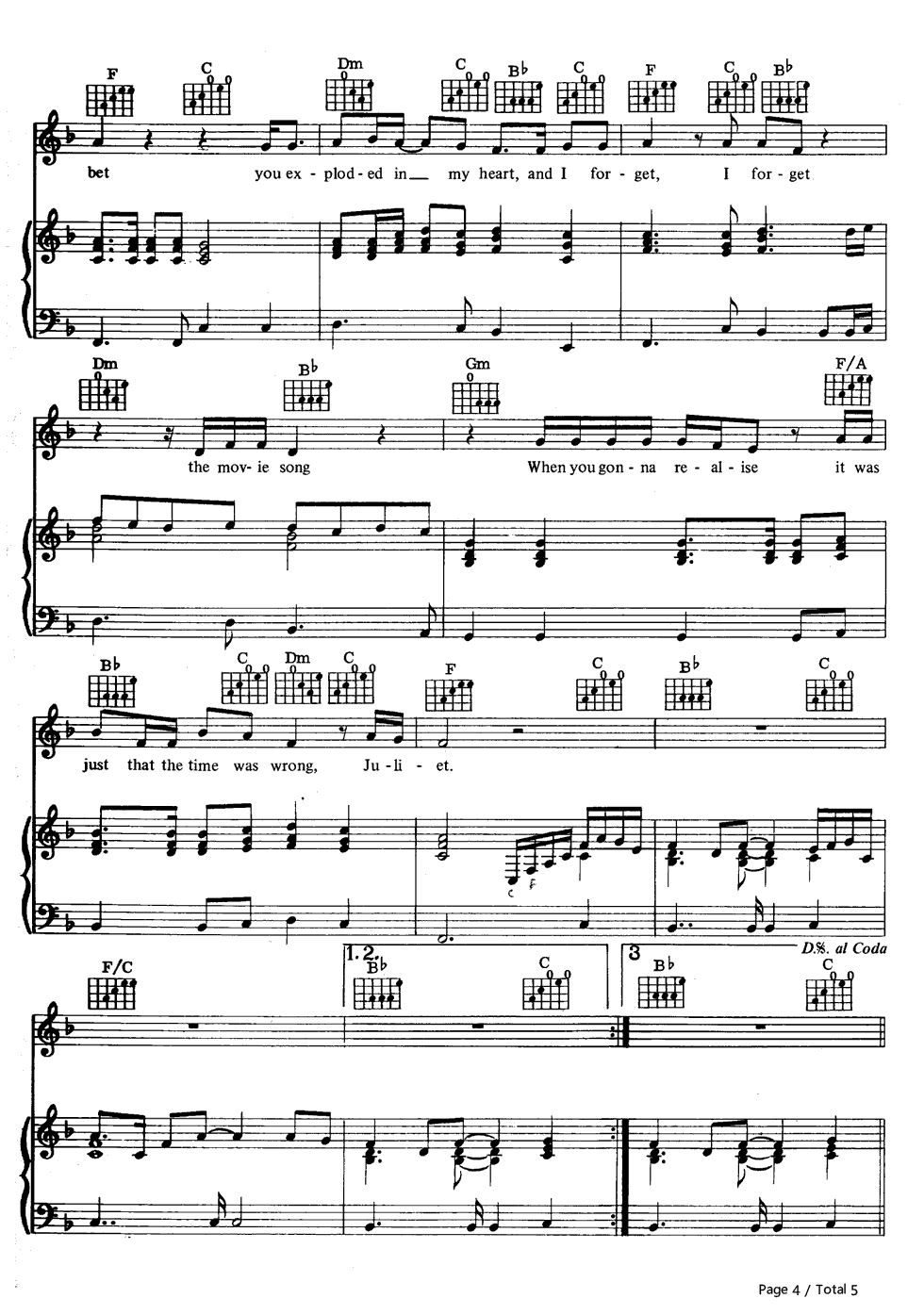 Romeo_and_Juliet钢琴谱_Dire_Straits
