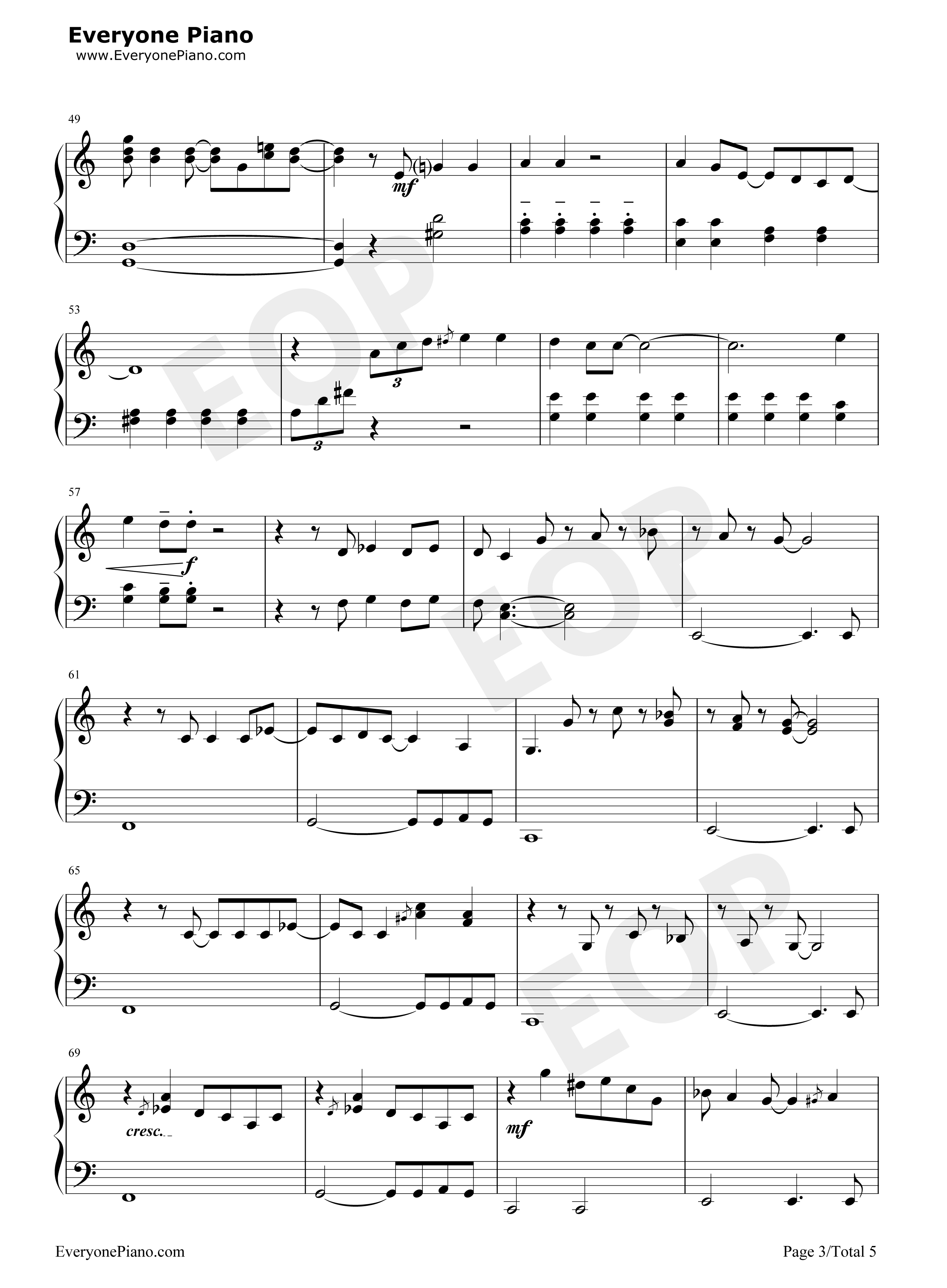 Hakuna_Matata钢琴谱_Elton_John
