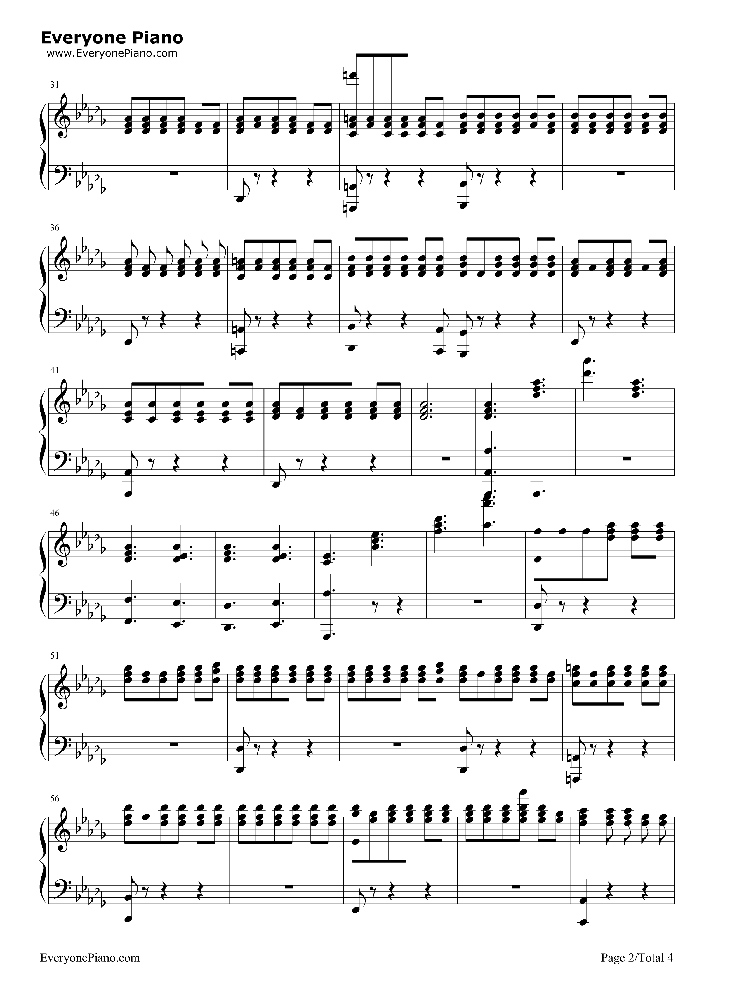 One_Last_Song钢琴谱_Sam_Smith