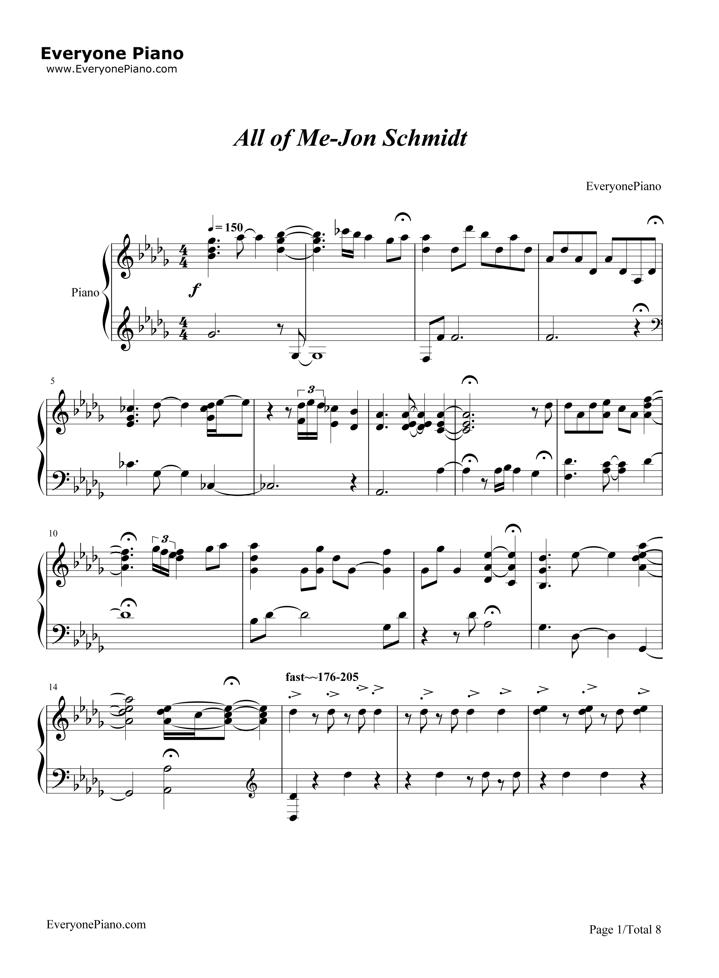 All_of_Me_完整版钢琴谱_Jon_Schmidt