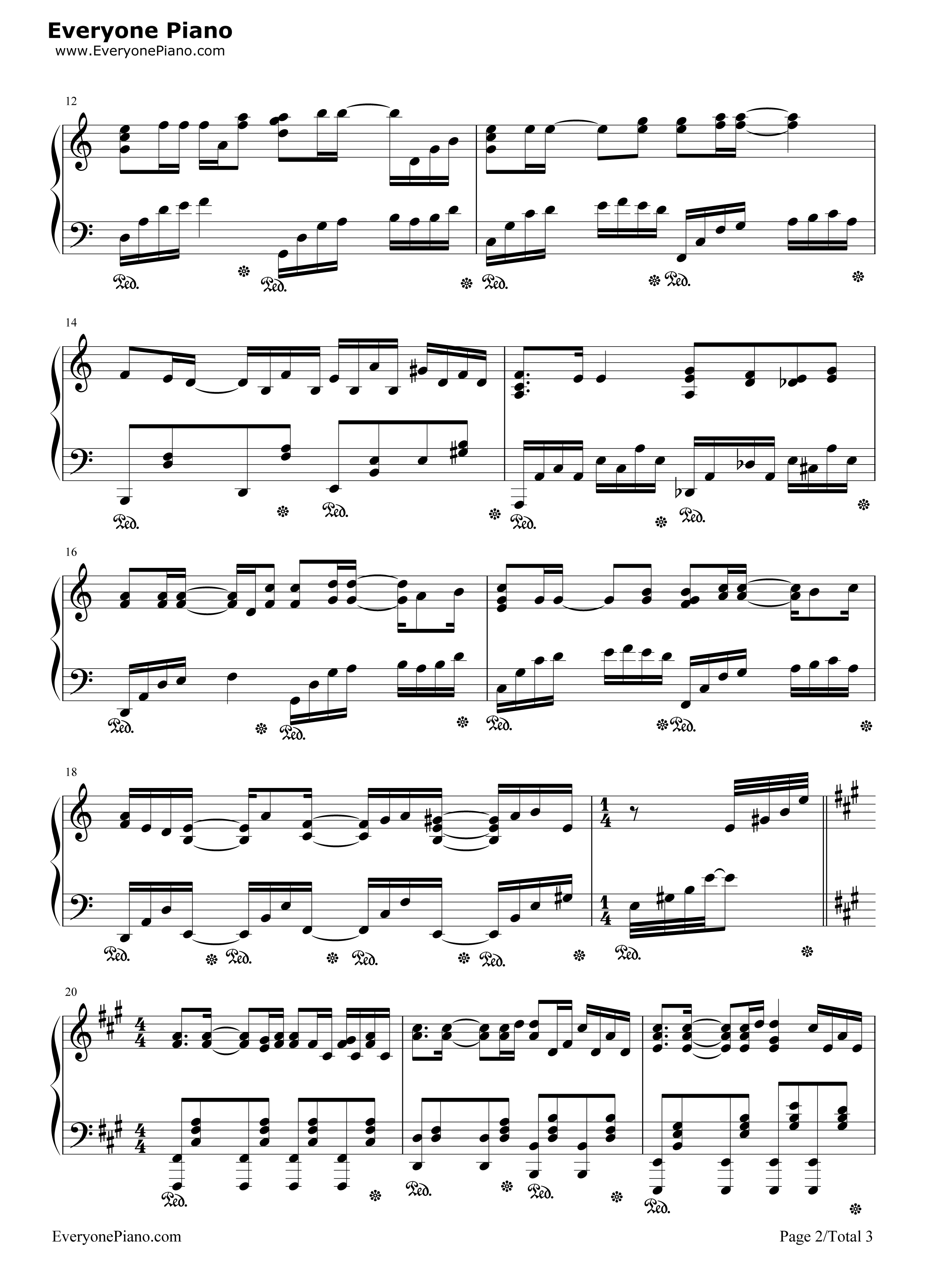 To_the_Beginning钢琴谱_Kalafina
