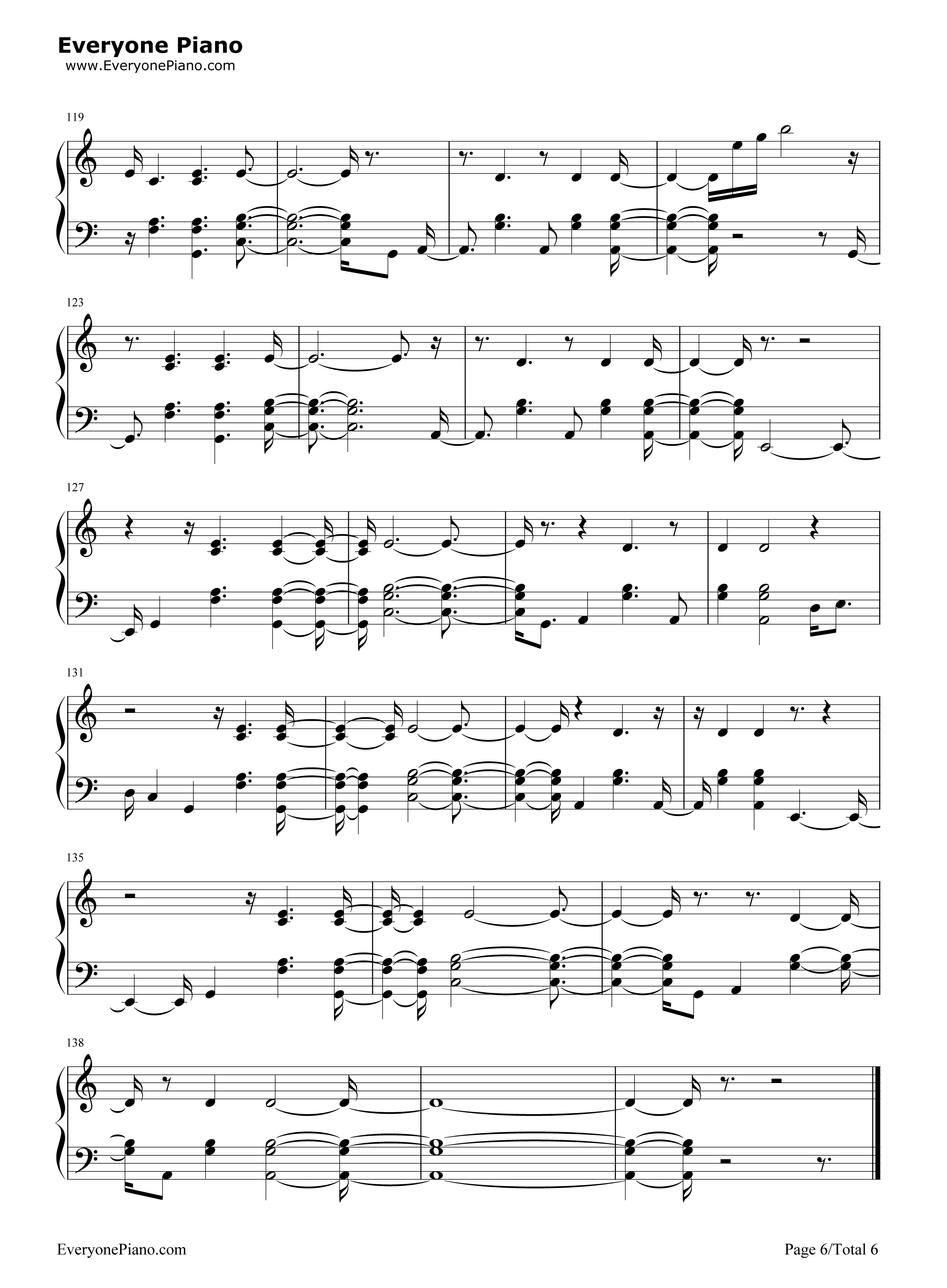 Prayers_Up钢琴谱_Calvin_Harris