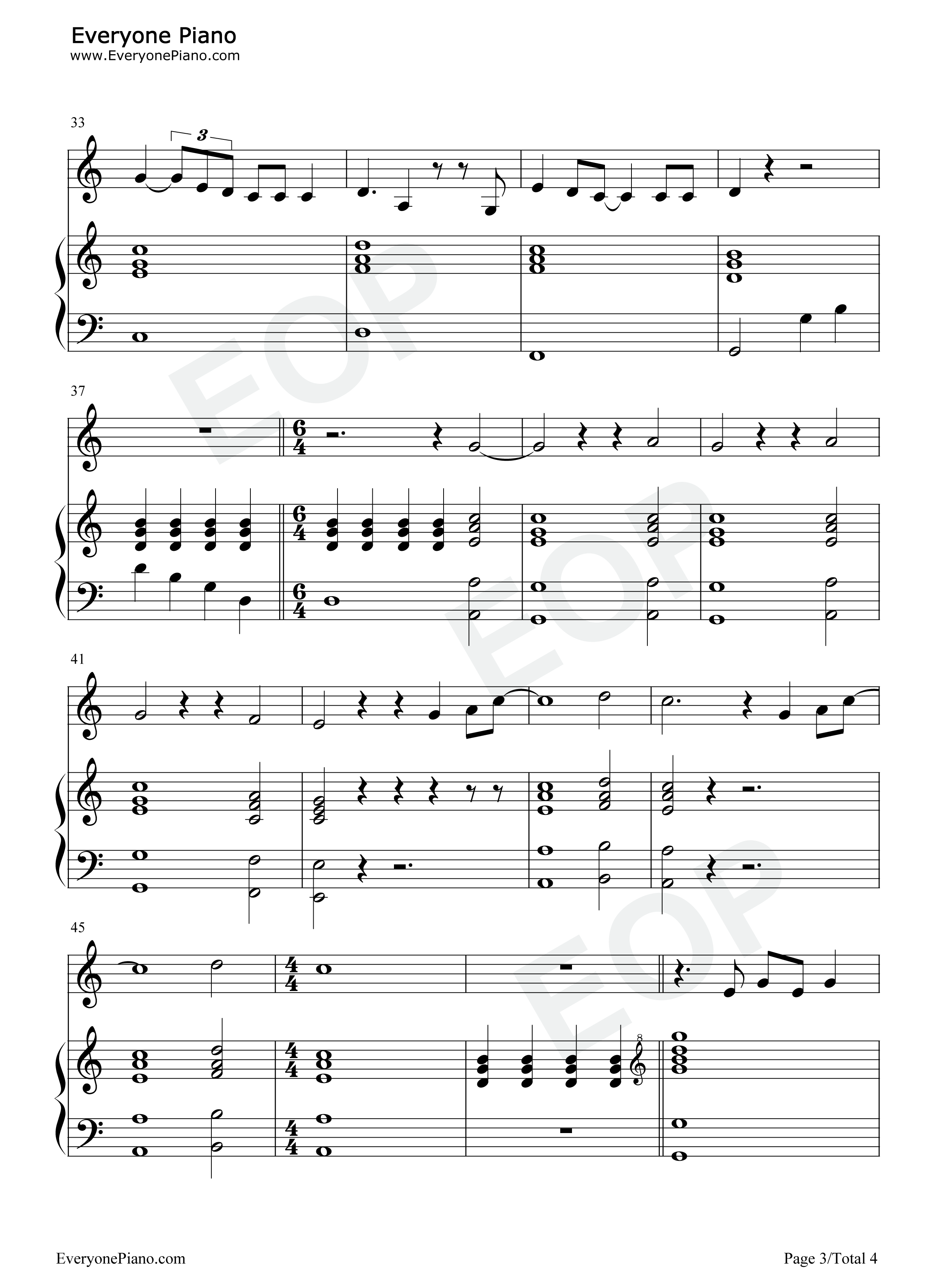 Your_Song钢琴谱_Ellie_Goulding