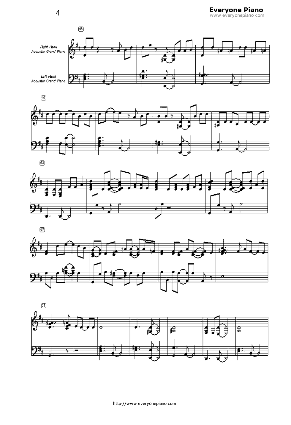 Everything钢琴谱_Michael_Bublé