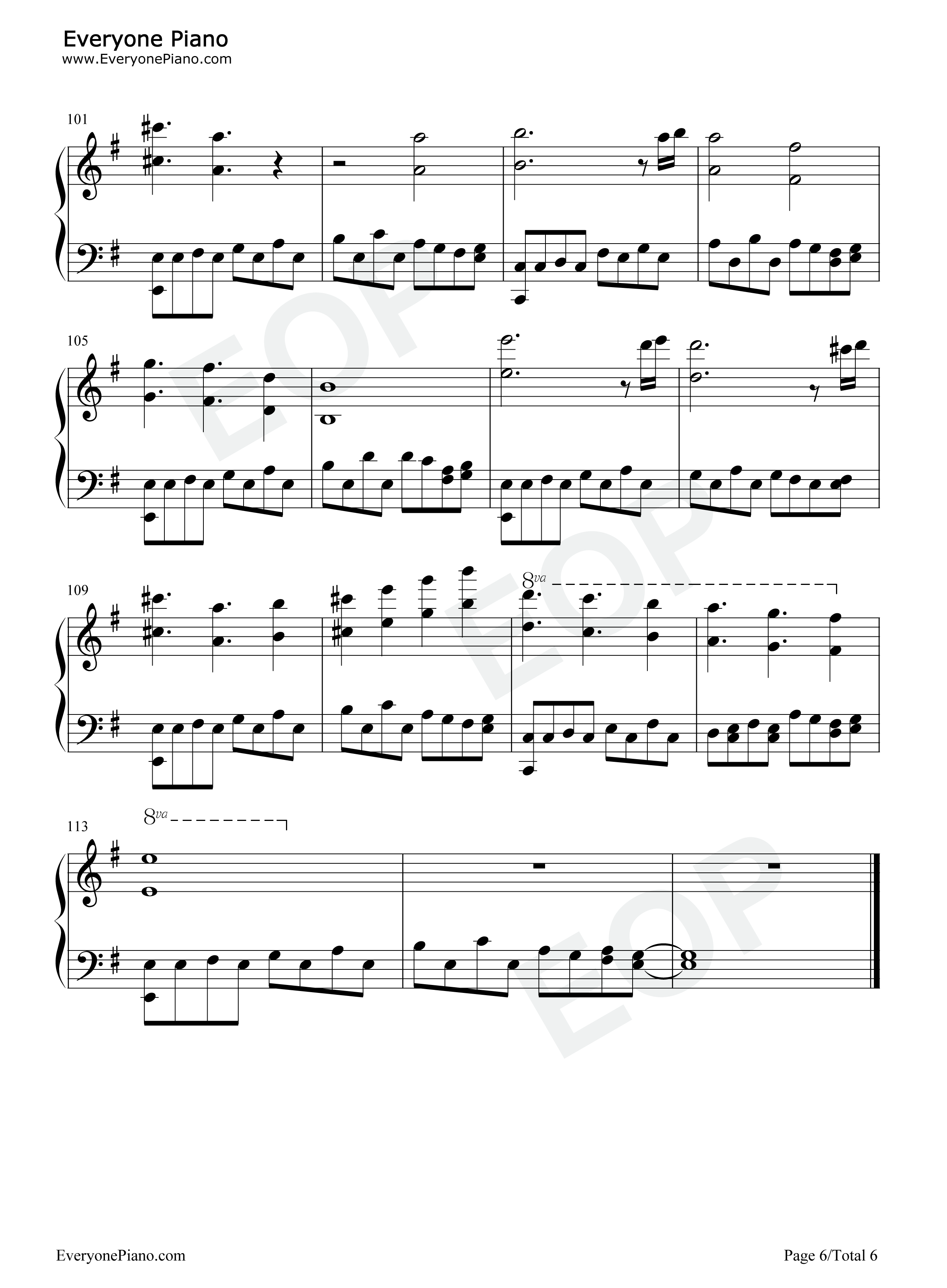 予兆钢琴谱_Falcom_Sound_Team_jdk