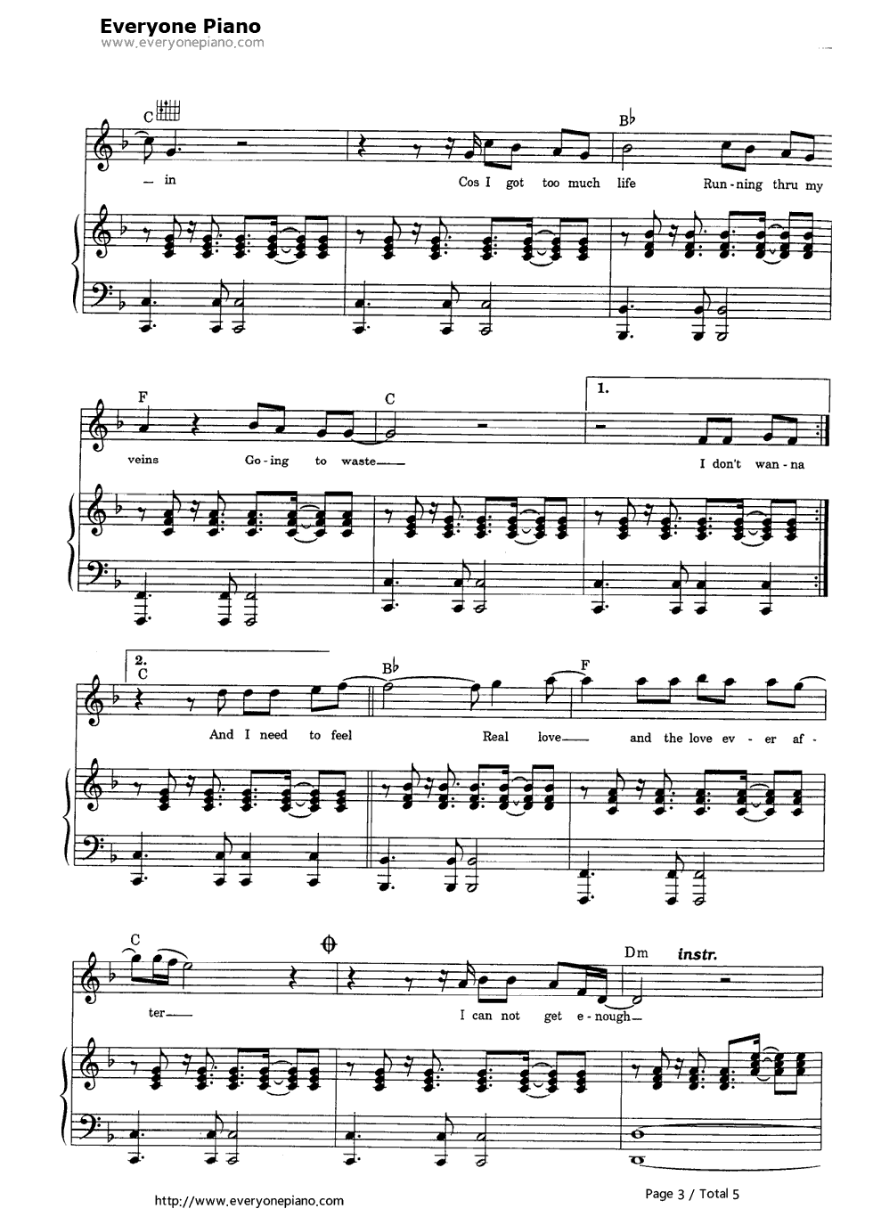 Feel钢琴谱_Robbie_Williams