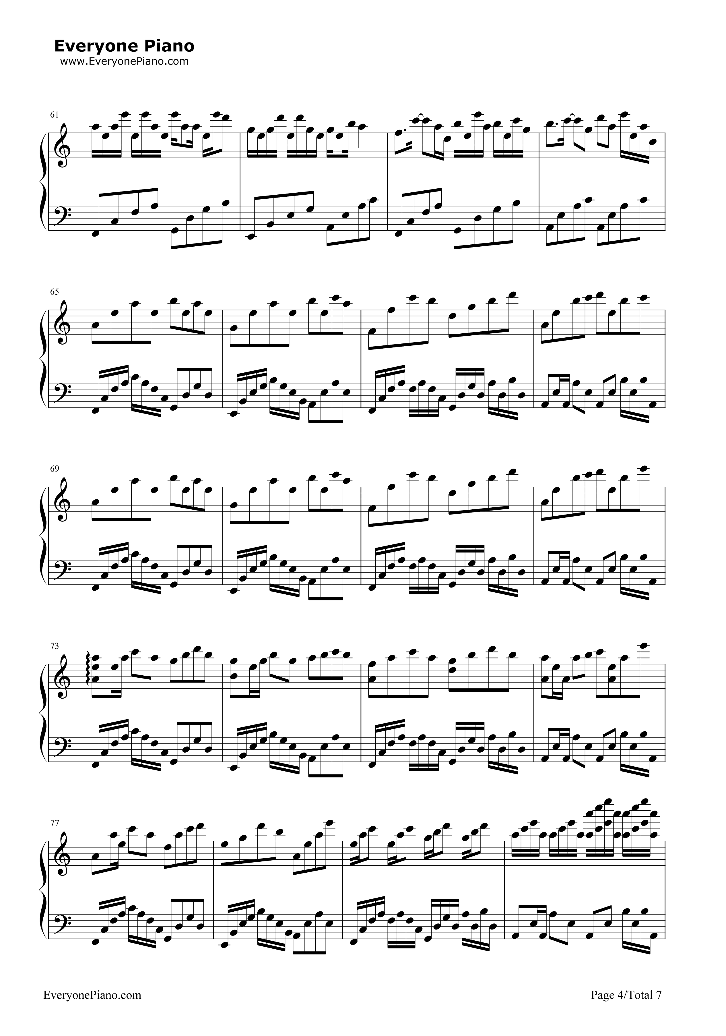 空想幻灭钢琴谱_Music゛◆_Kゝ