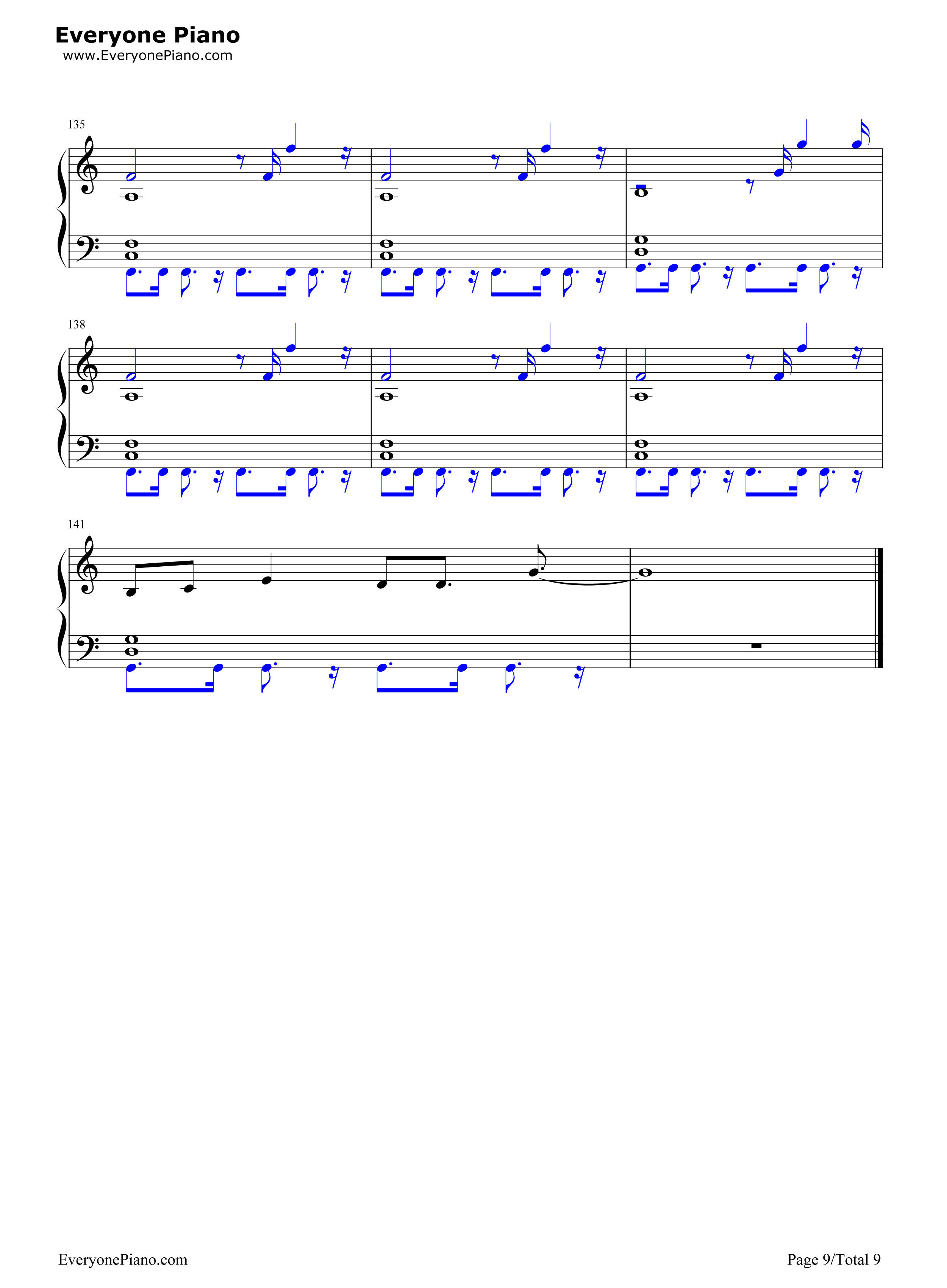 Somebody_Else钢琴谱_The_1975