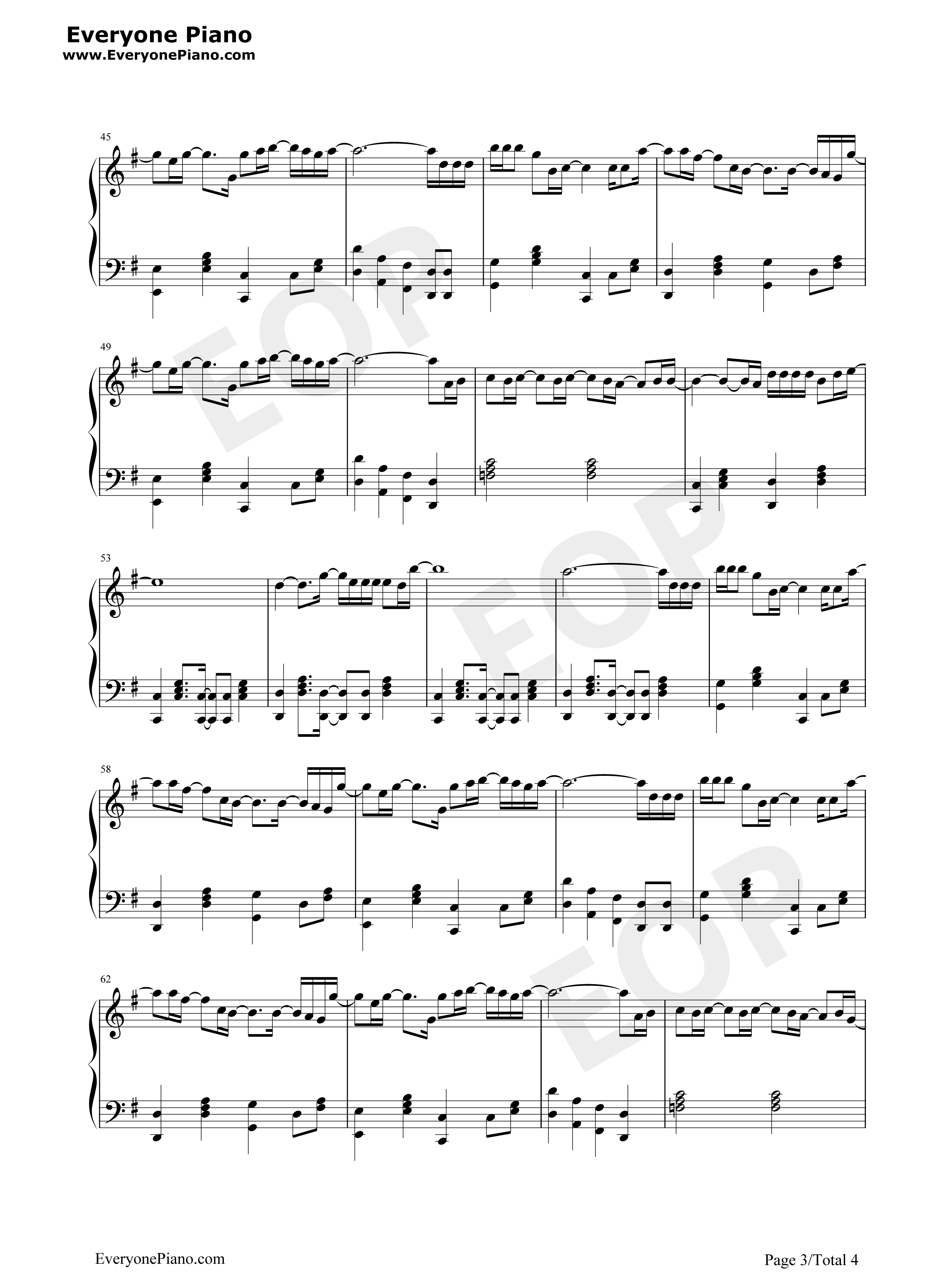 Best_Of_Me钢琴谱_丹尼尔•波特__Daniel_Powter