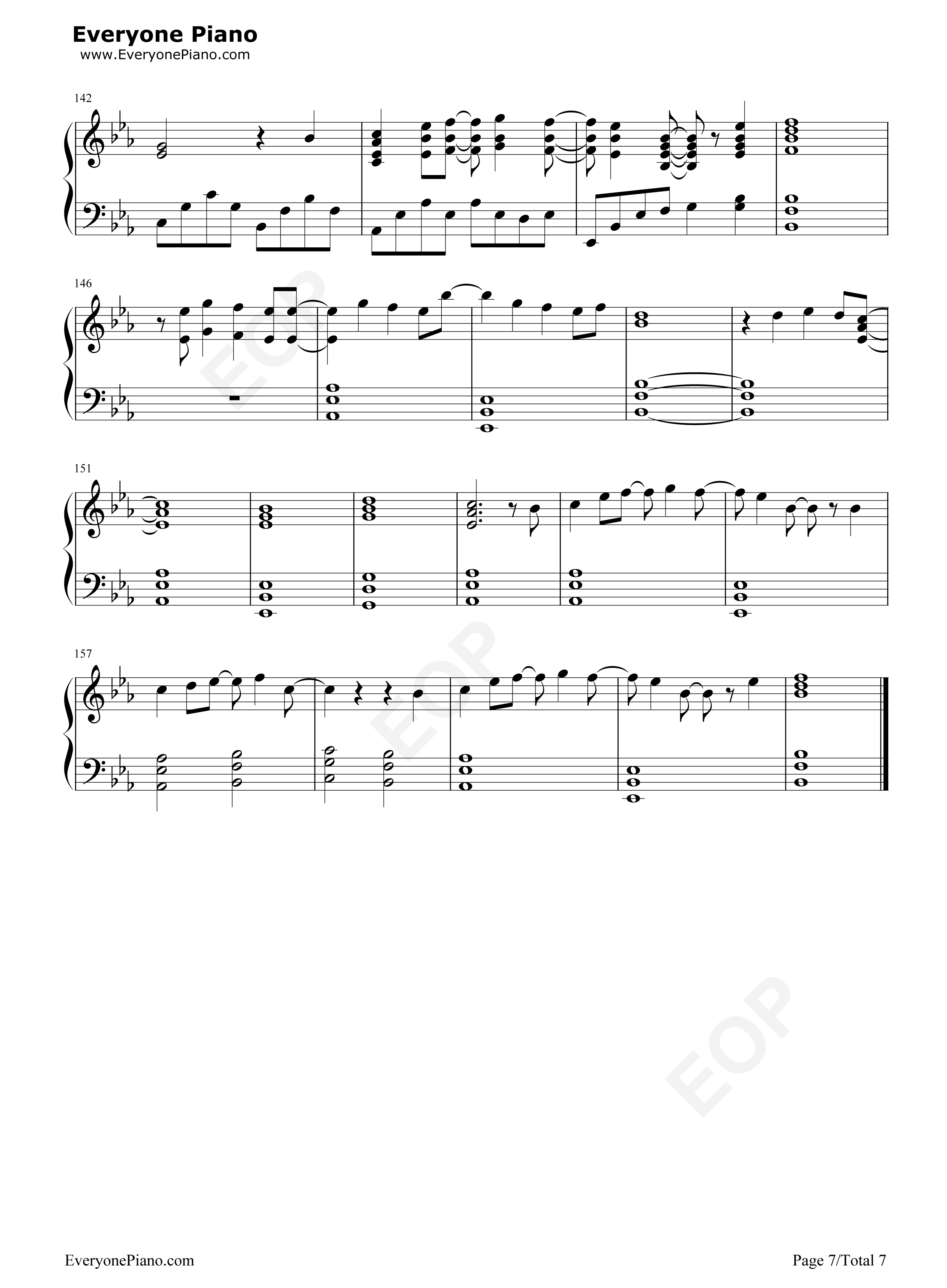 Fireflies钢琴谱_Owl_City
